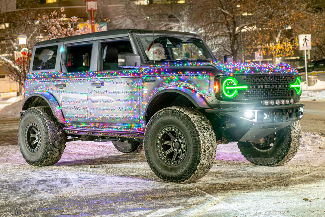 Ford Bronco: Multicolor RGB Morimoto Headlights (2021-2024) – Custom Multicolor LED Lighting by RGB Halo Kits