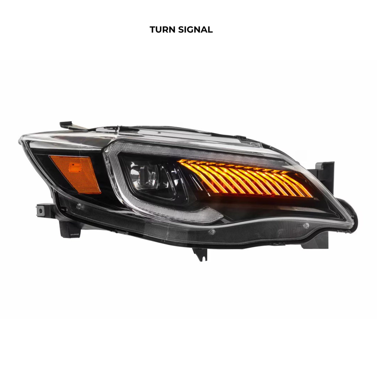 Subaru Impreza WRX/STI: Multicolor Flow Series Headlights (2008-2014) + Demon Eyes | XB Morimoto – Custom Multicolor LED Lighting by RGB Halo Kits