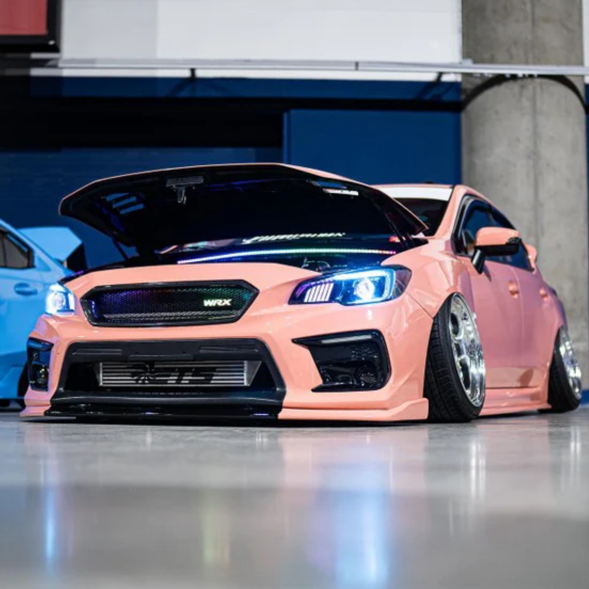 WRX LED Badge: (Multicolor) | Lit Logos