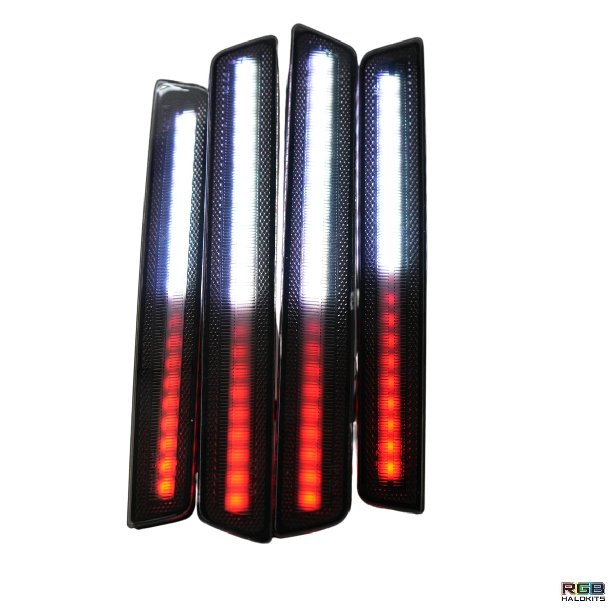 2015-2023 Dodge Challenger Flow Series Side Markers (4pc) – Custom Multicolor LED Lighting by RGB Halo Kits