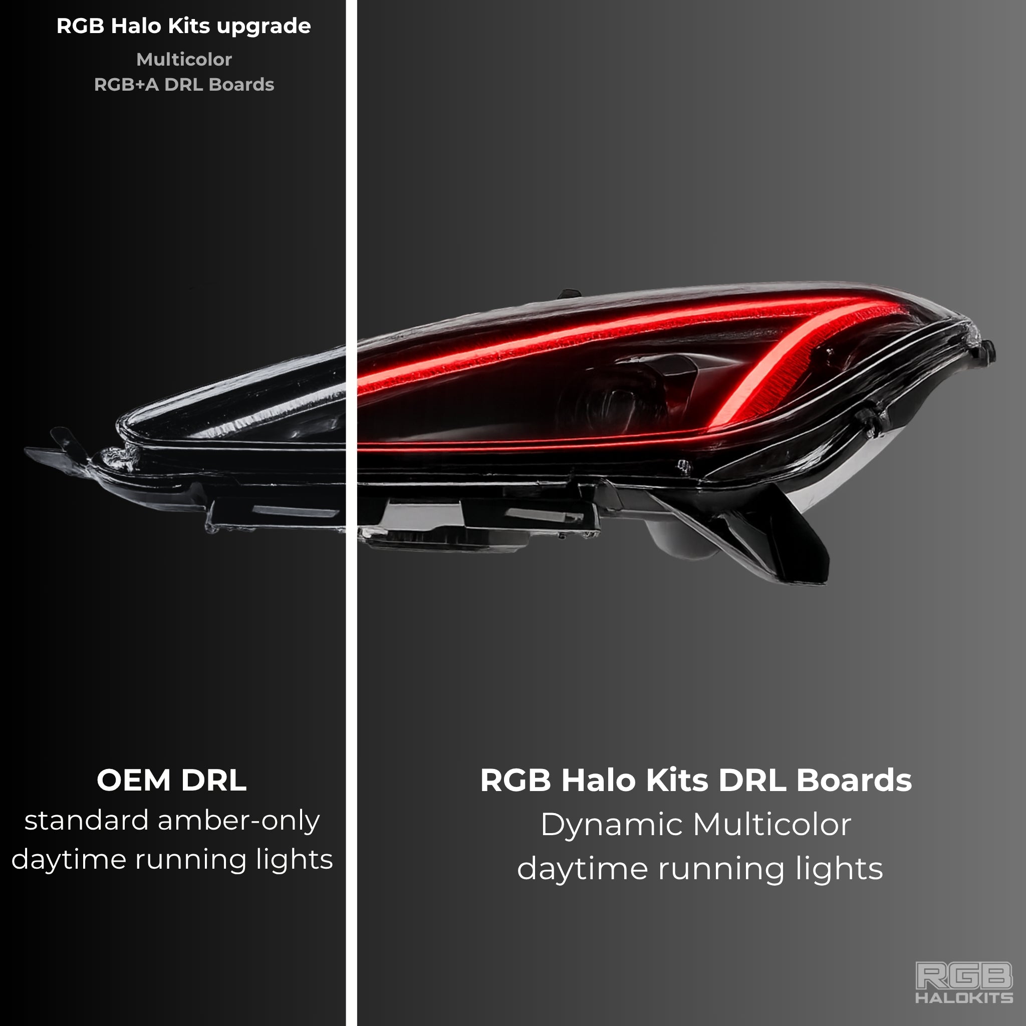 Chevrolet Corvette C8 RGB+A DRL Boards (2020-2025)