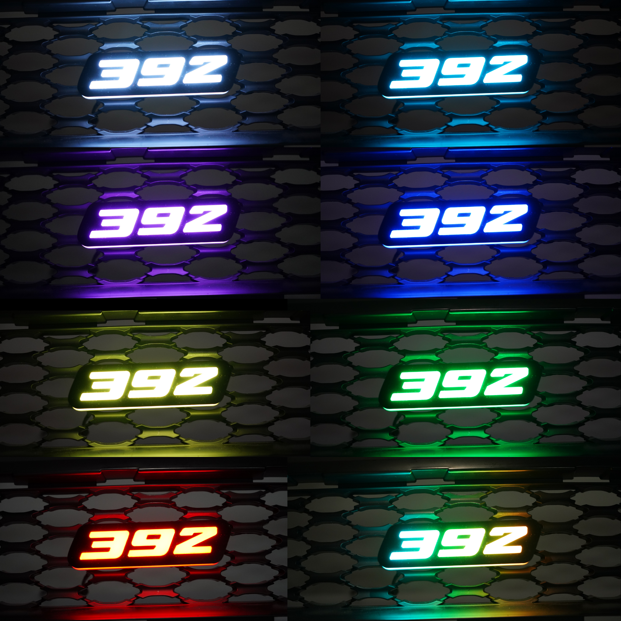 392 LED Badge (Multicolor Flow) – Custom Multicolor LED Lighting by RGB Halo Kits