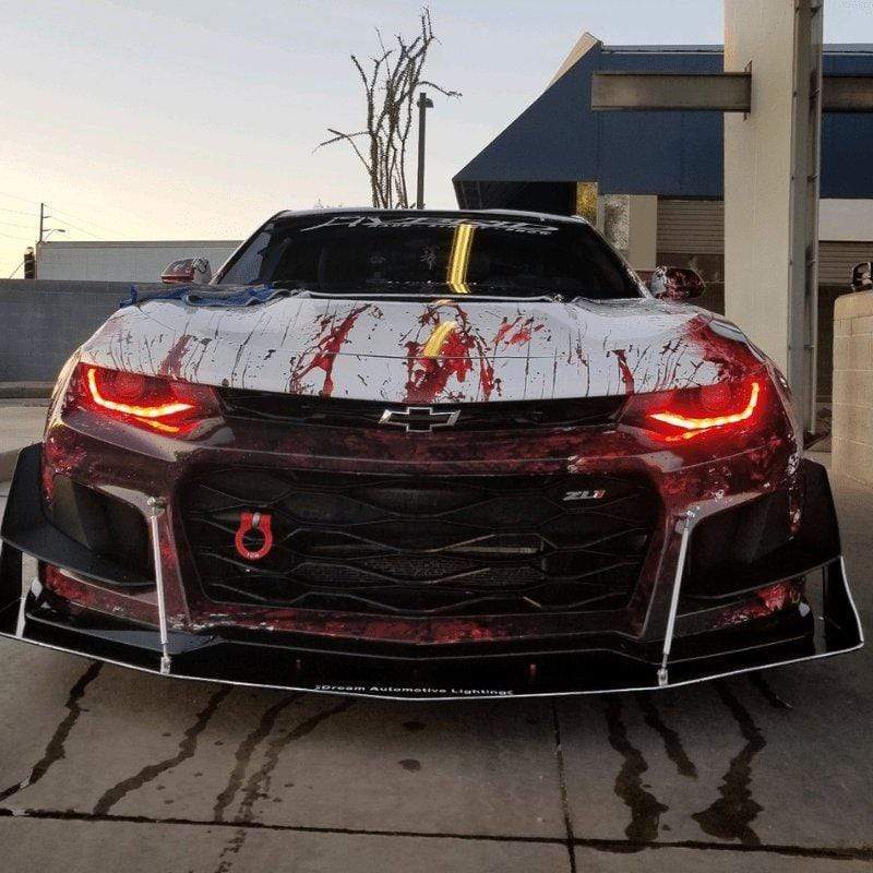 Chevrolet Camaro Flow Series Multicolor DRL Boards (2016-2018) – Custom Multicolor LED Lighting by RGB Halo Kits