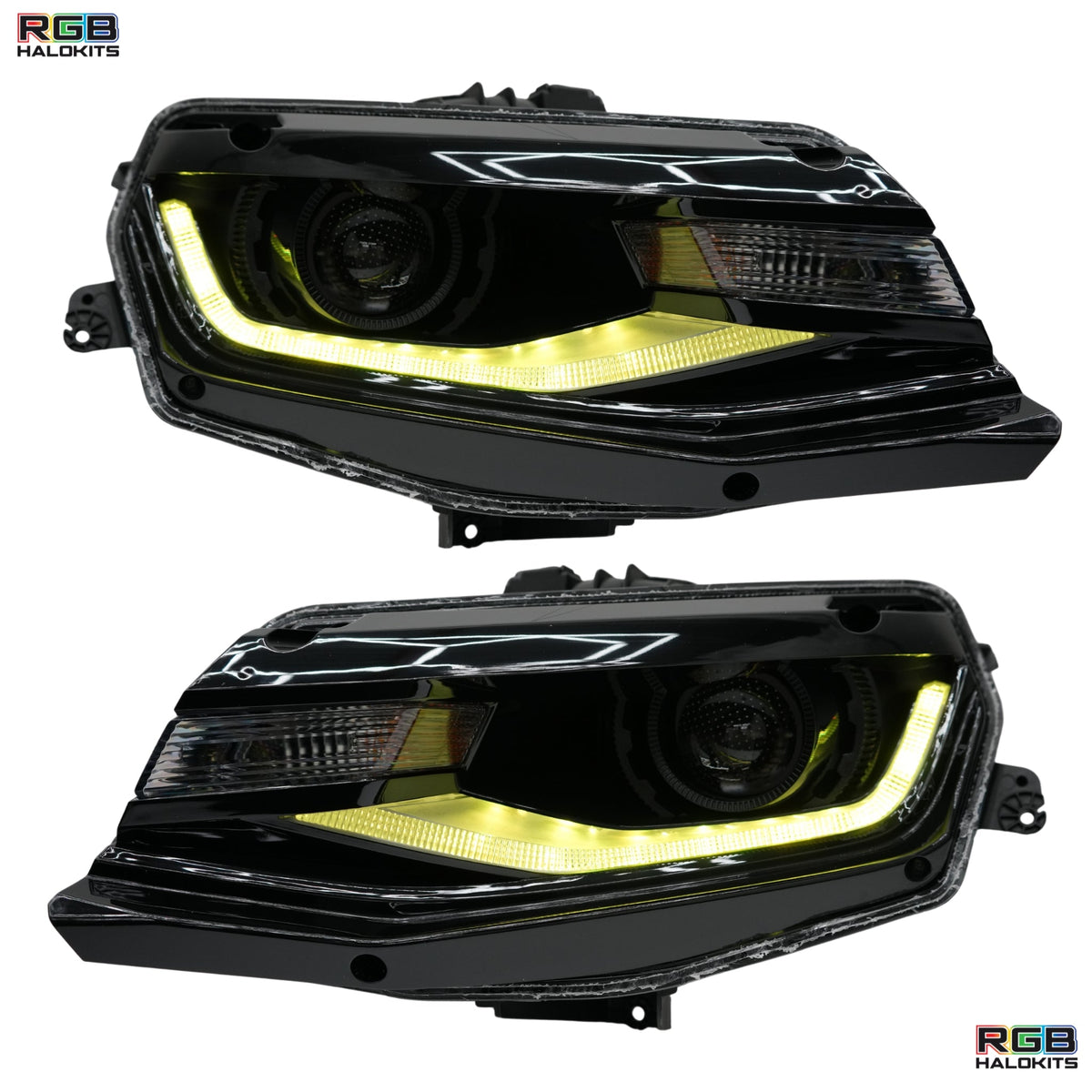 Chevrolet Camaro Flow Series Multicolor DRL Boards (2016-2018) – Custom Multicolor LED Lighting by RGB Halo Kits