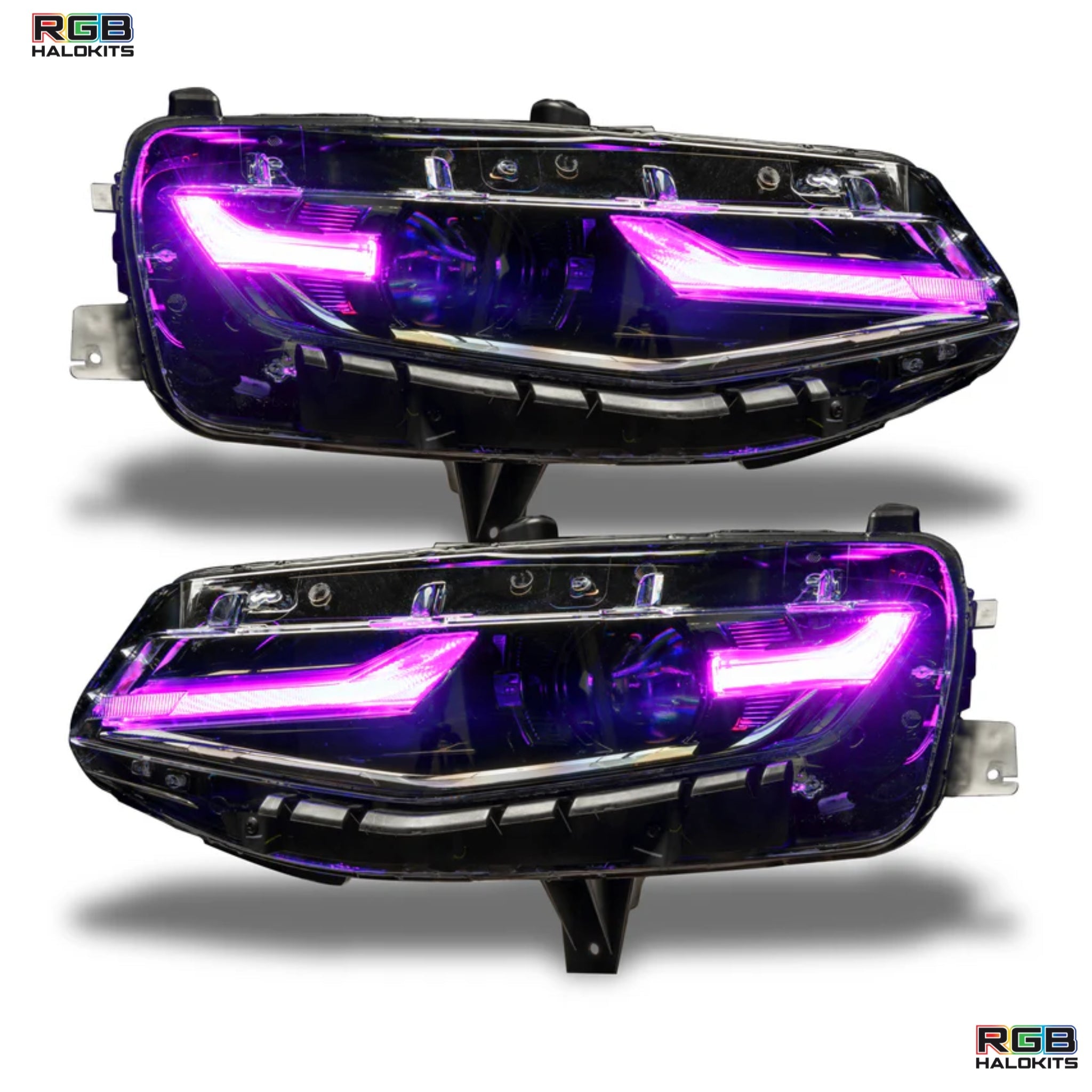 Chevrolet Camaro LS/LT RGBW DRL Boards (2019-2023) – Custom Multicolor LED Lighting by RGB Halo Kits