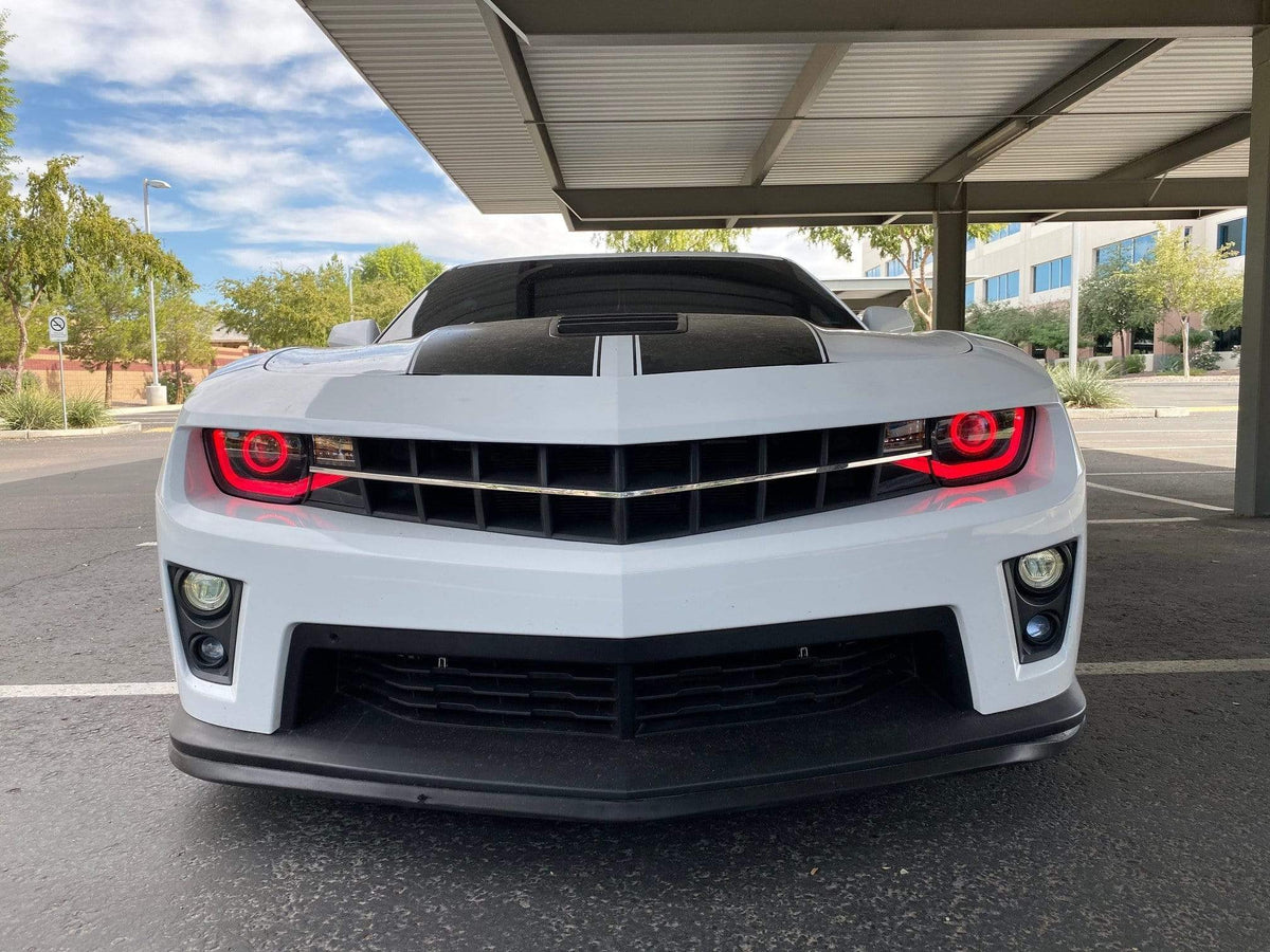 Chevrolet Camaro: Multicolor Flow Series Headlights (2010-2013) – Custom Multicolor LED Lighting by RGB Halo Kits