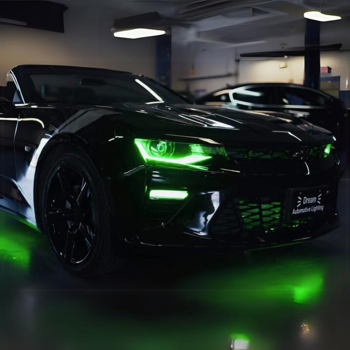 Chevrolet Camaro: Multicolor Flow Series Headlights w/ Halos (2016-2018) – Custom Multicolor LED Lighting by RGB Halo Kits