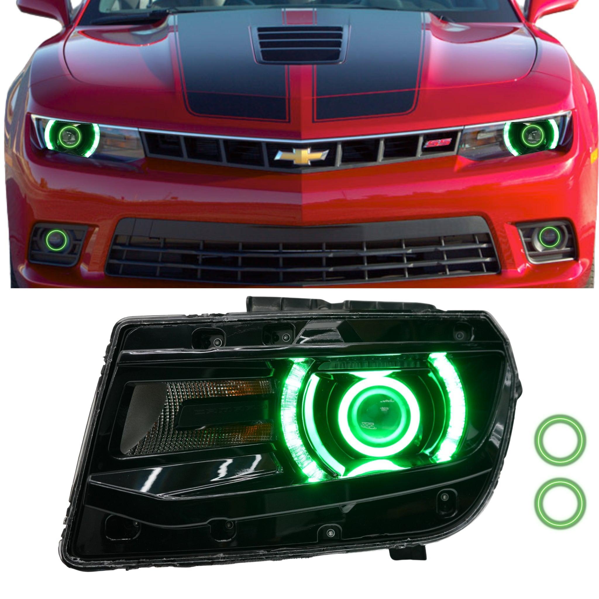 Chevrolet Camaro RS/SS Multicolor DRL Boards (2014-2015) – Custom Multicolor LED Lighting by RGB Halo Kits