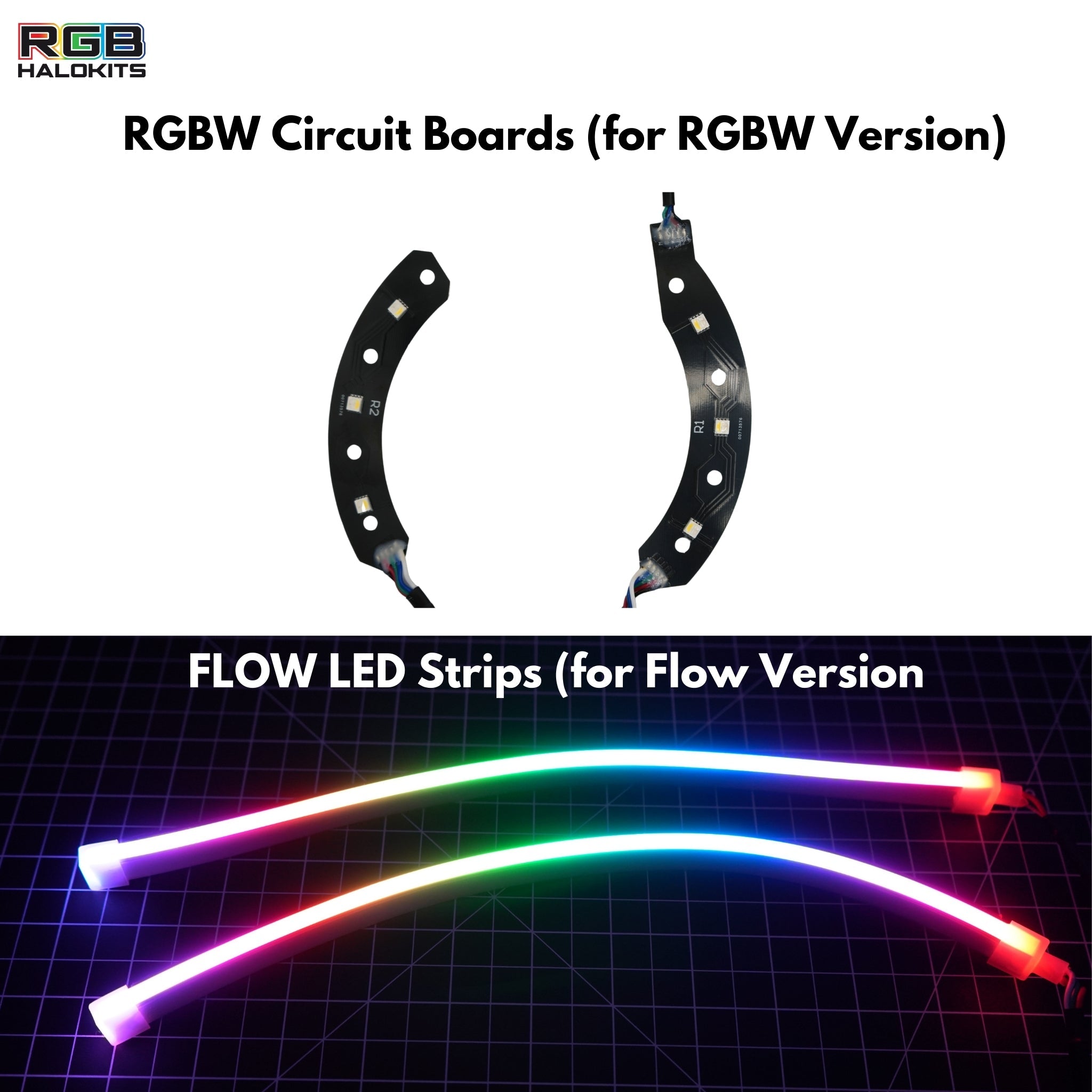 Chevrolet Camaro RS/SS Multicolor DRL Boards (2014-2015) – Custom Multicolor LED Lighting by RGB Halo Kits