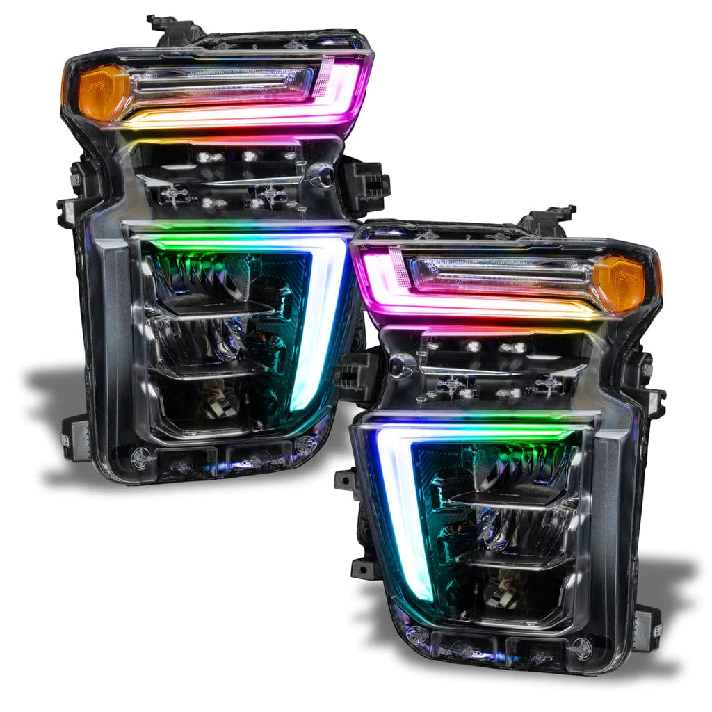 Chevrolet Silverado HD 2500/3500 RGBW DRL Boards (2020-2023) – Custom Multicolor LED Lighting by RGB Halo Kits