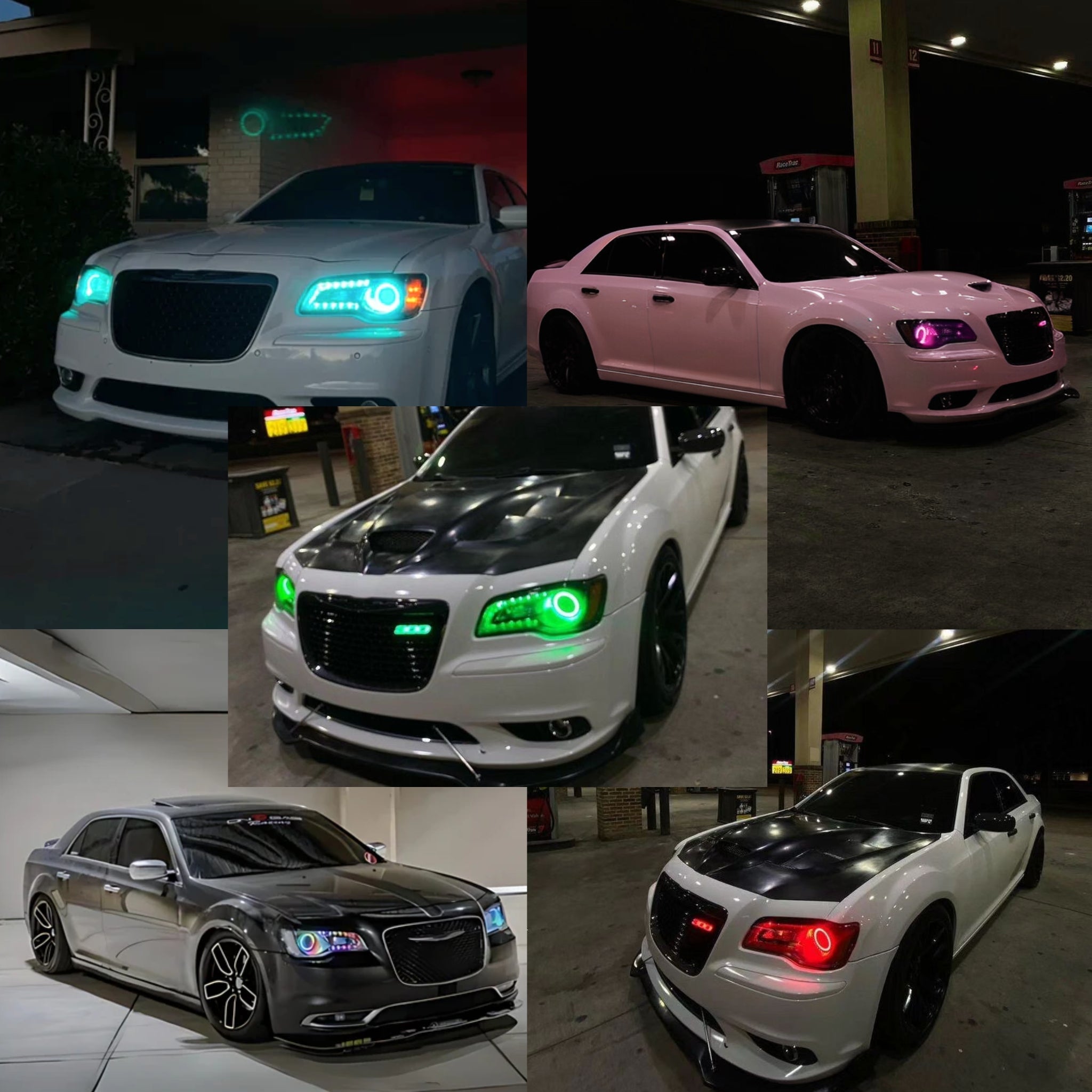 Chrysler 300 Multicolor DRL Boards (2011-2023) – Custom Multicolor LED Lighting by RGB Halo Kits