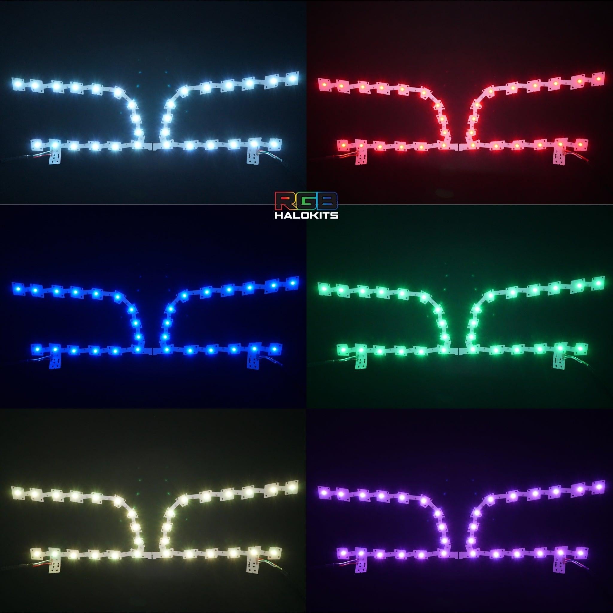 Chrysler 300 Multicolor DRL Boards (2011-2023) – Custom Multicolor LED Lighting by RGB Halo Kits