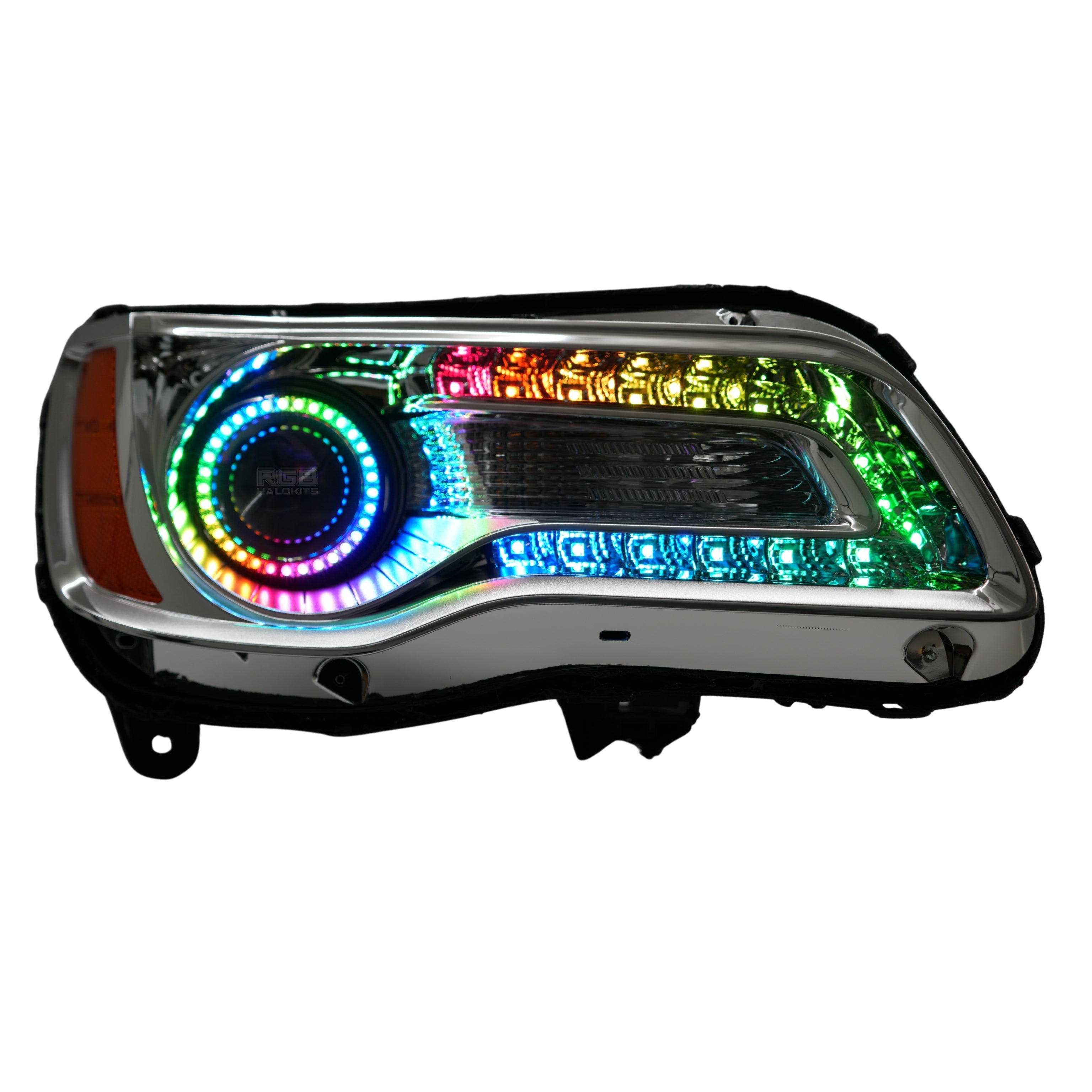 Chrysler 300 Multicolor DRL Boards (2011-2023) – Custom Multicolor LED Lighting by RGB Halo Kits