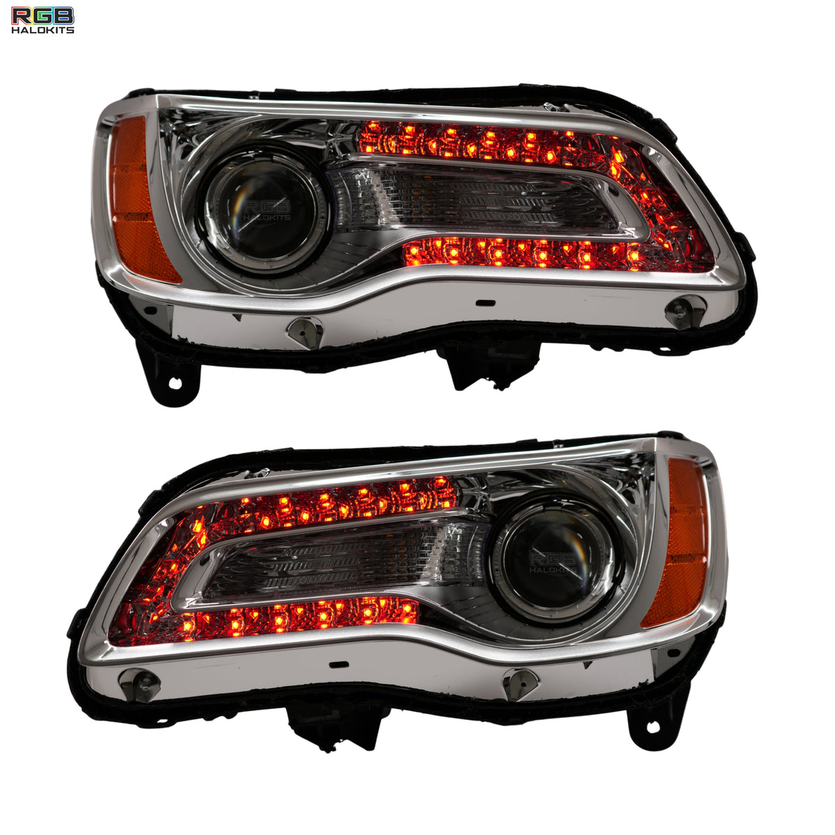 Chrysler 300 Multicolor DRL Boards (2011-2023) – Custom Multicolor LED Lighting by RGB Halo Kits