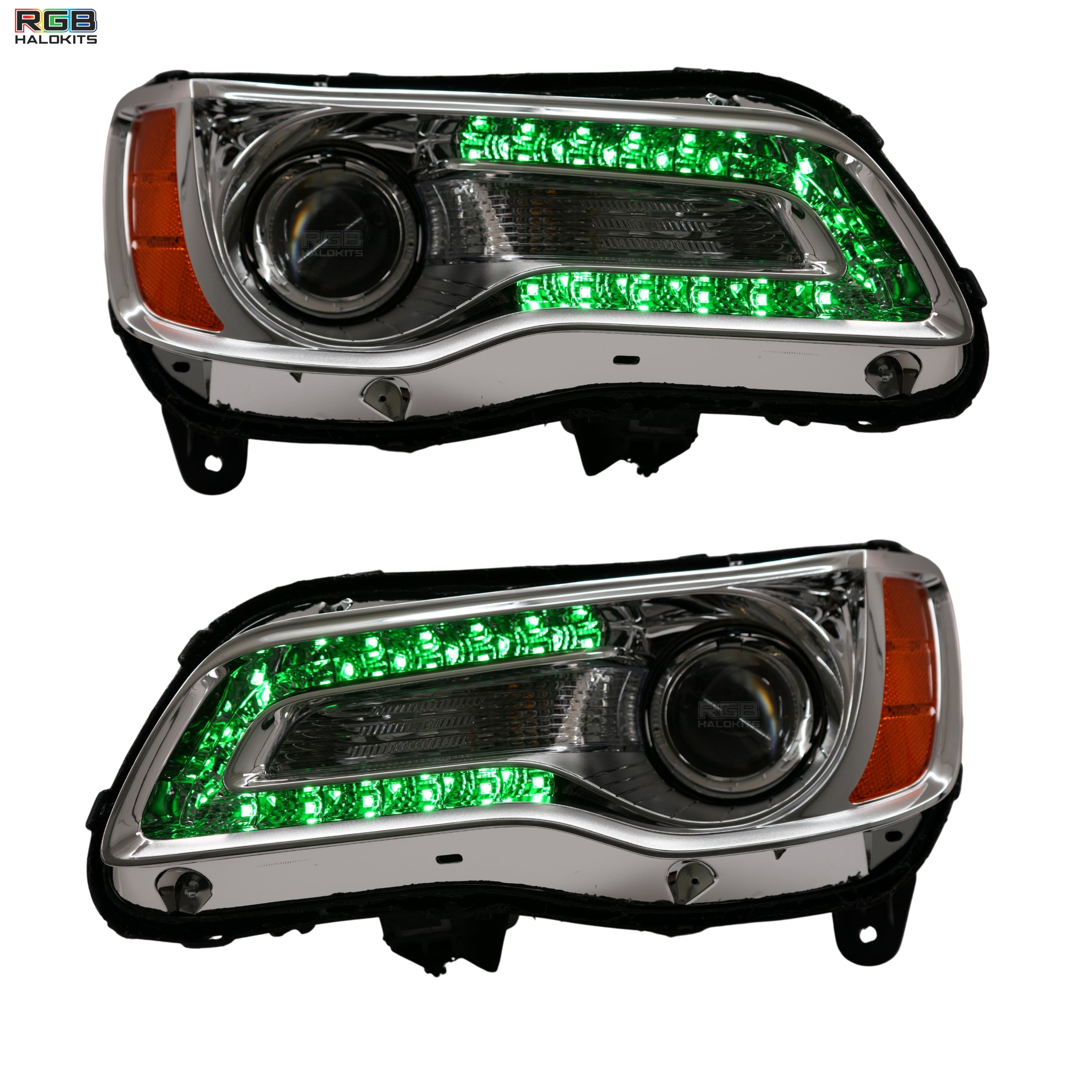 Chrysler 300 Multicolor DRL Boards (2011-2023) – Custom Multicolor LED Lighting by RGB Halo Kits