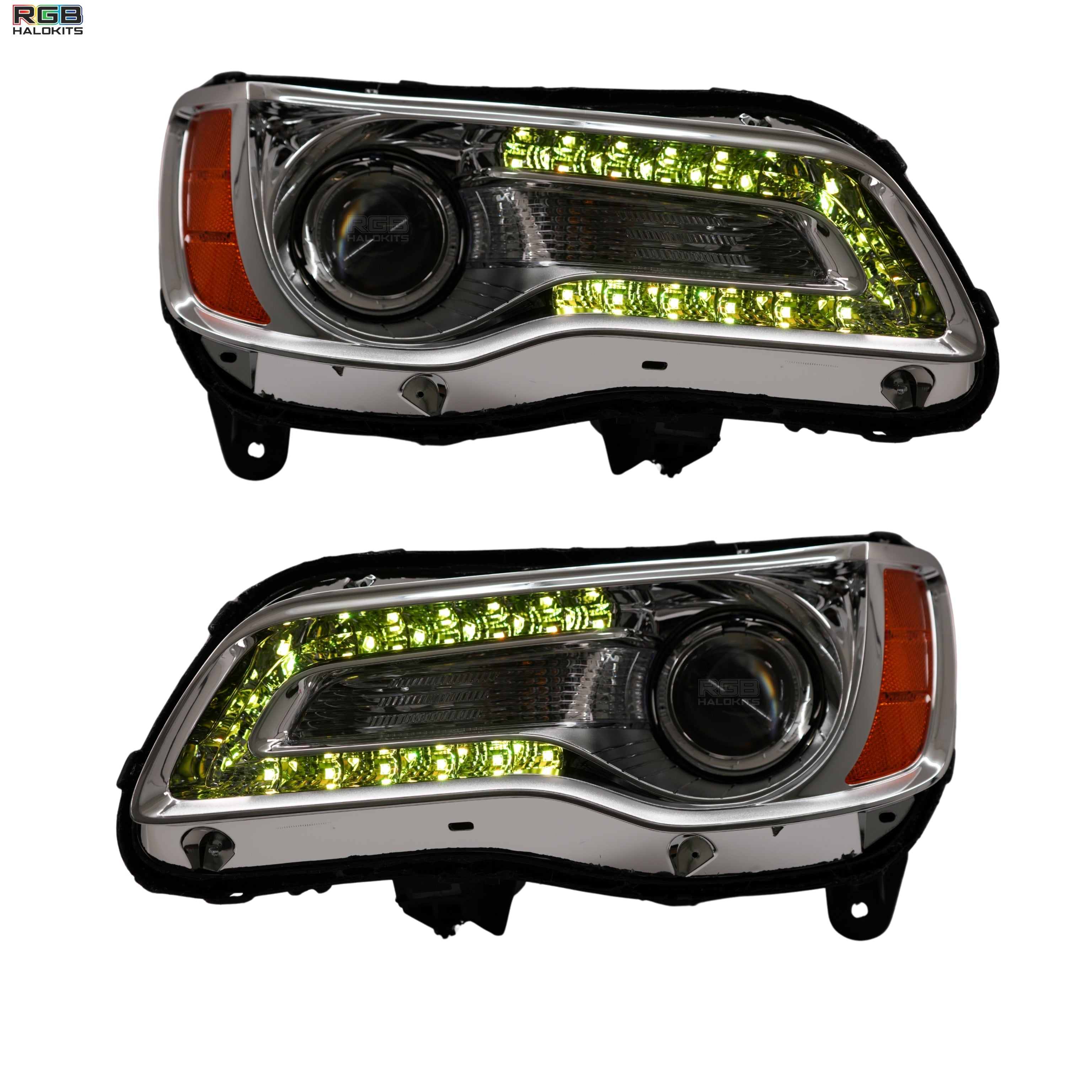Chrysler 300 Multicolor DRL Boards (2011-2023) – Custom Multicolor LED Lighting by RGB Halo Kits