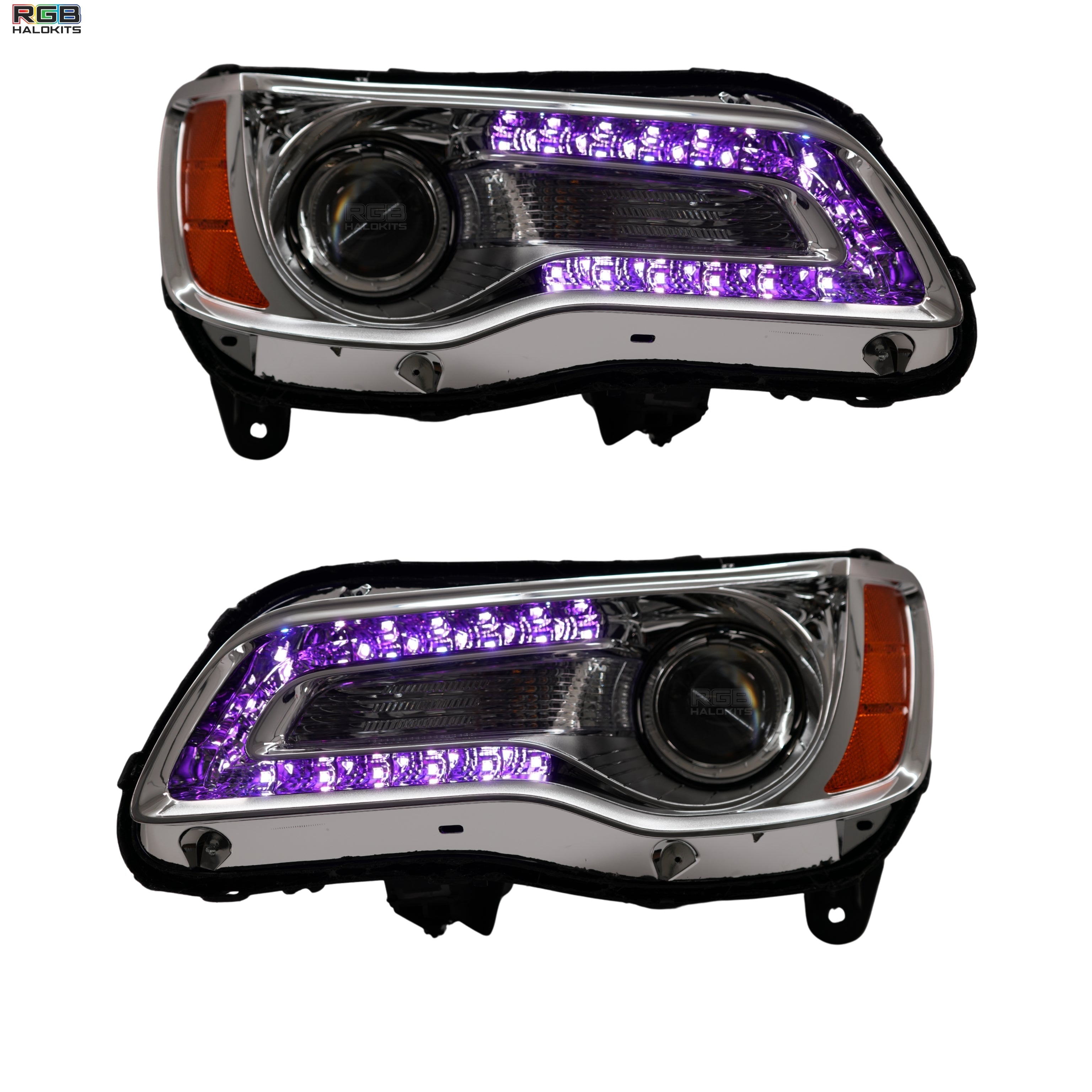 Chrysler 300 Multicolor DRL Boards (2011-2023) – Custom Multicolor LED Lighting by RGB Halo Kits