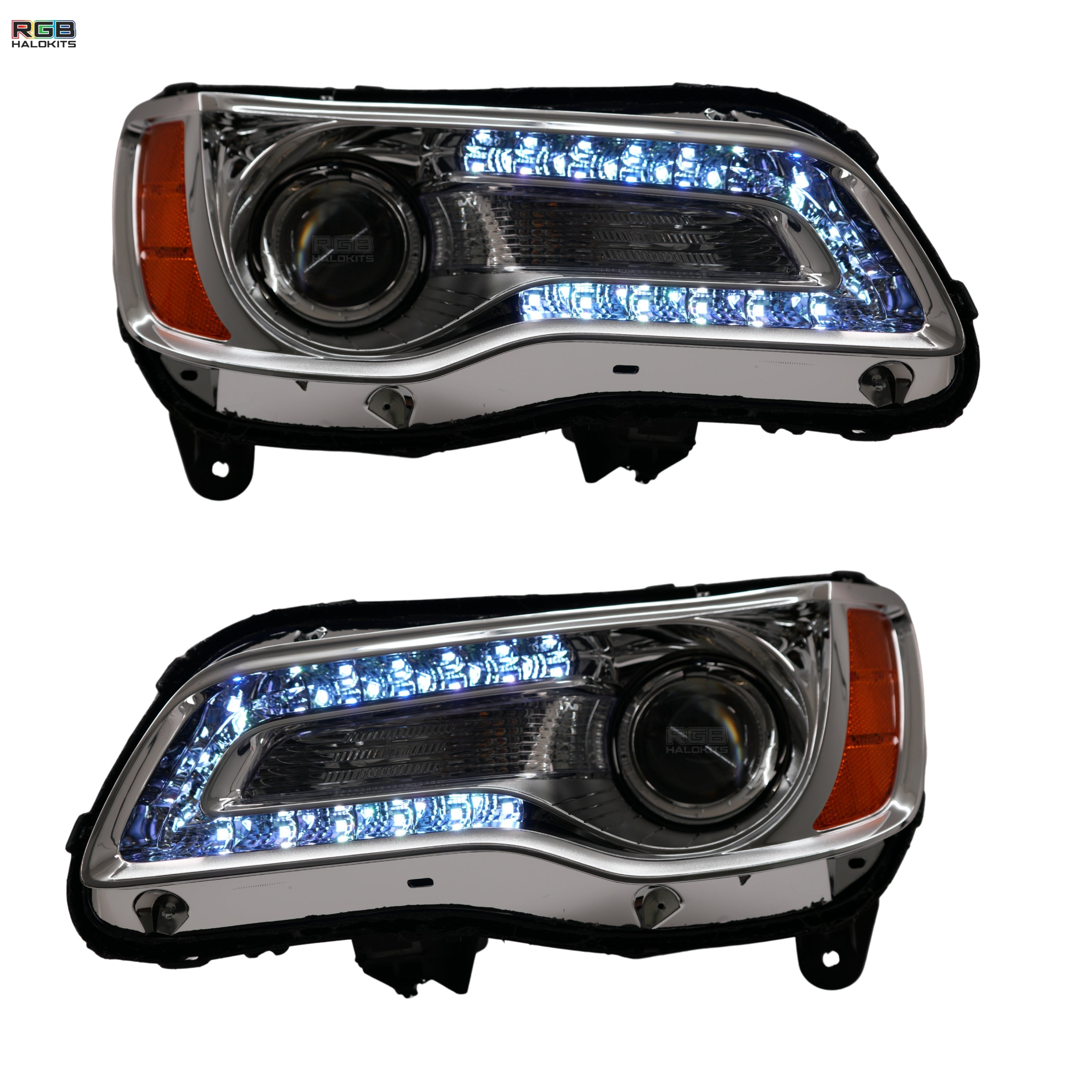 Chrysler 300 Multicolor DRL Boards (2011-2023) – Custom Multicolor LED Lighting by RGB Halo Kits