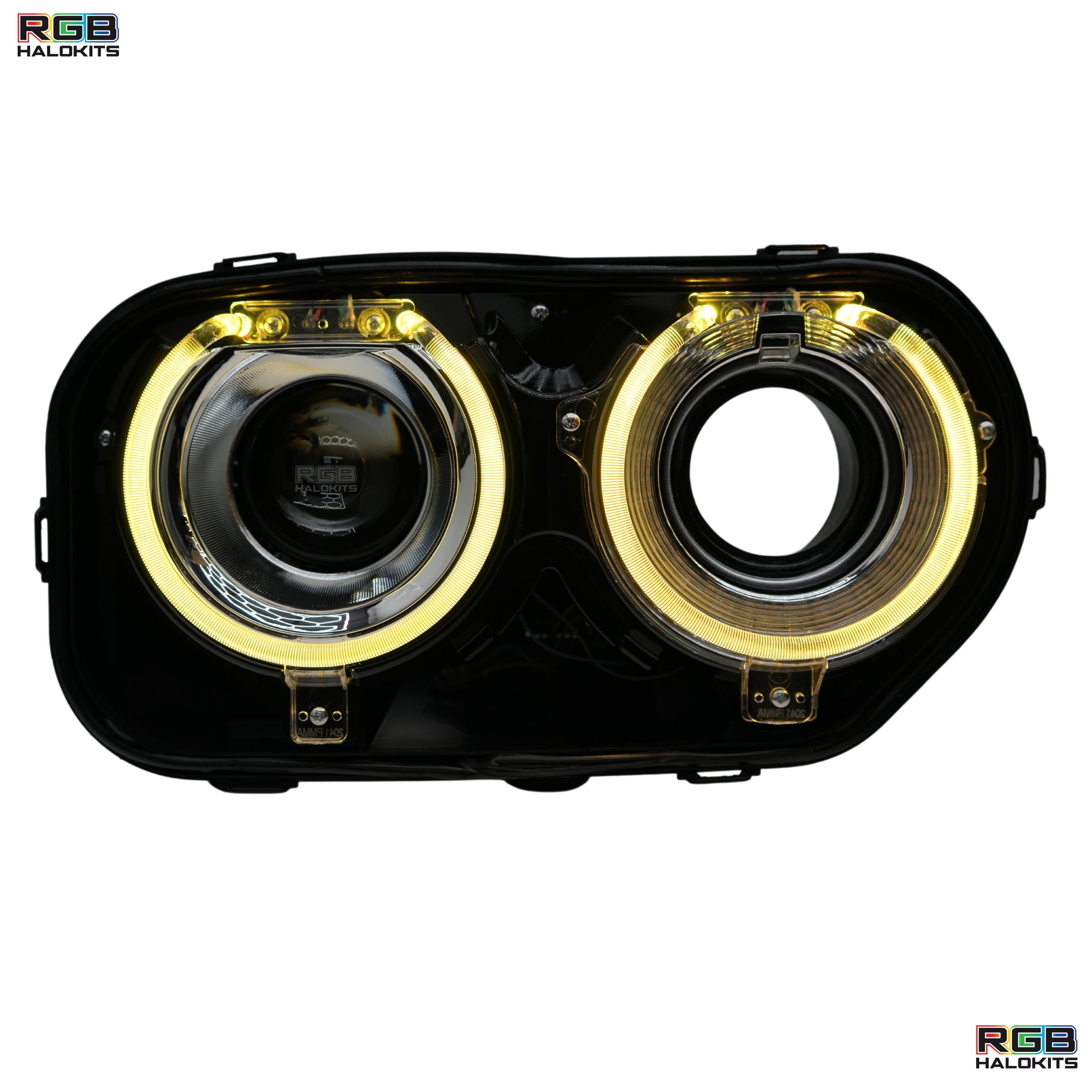 Dodge Challenger RGBW DRL Boards (2015-2023) – Custom Multicolor LED Lighting by RGB Halo Kits