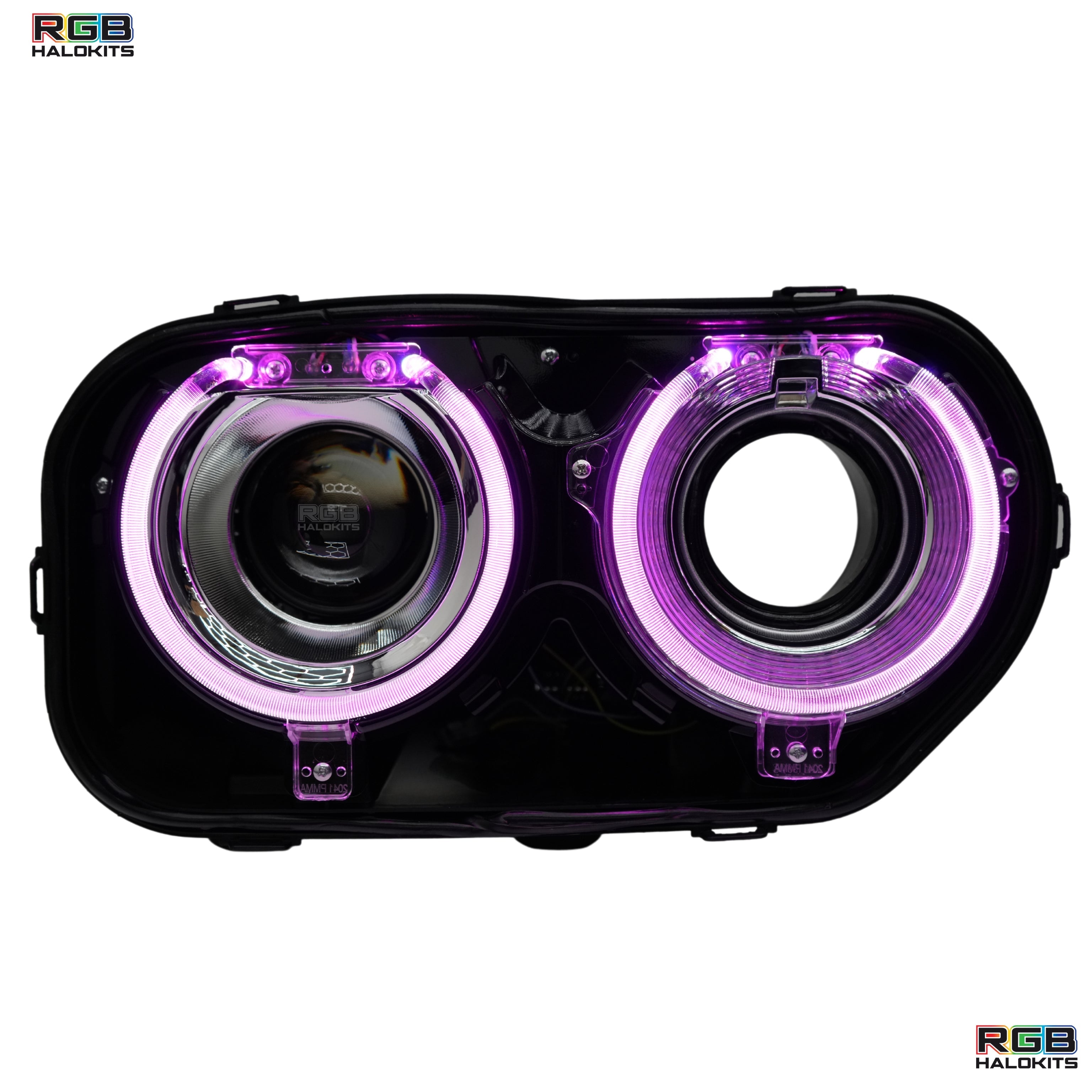Dodge Challenger RGBW DRL Boards (2015-2023) – Custom Multicolor LED Lighting by RGB Halo Kits