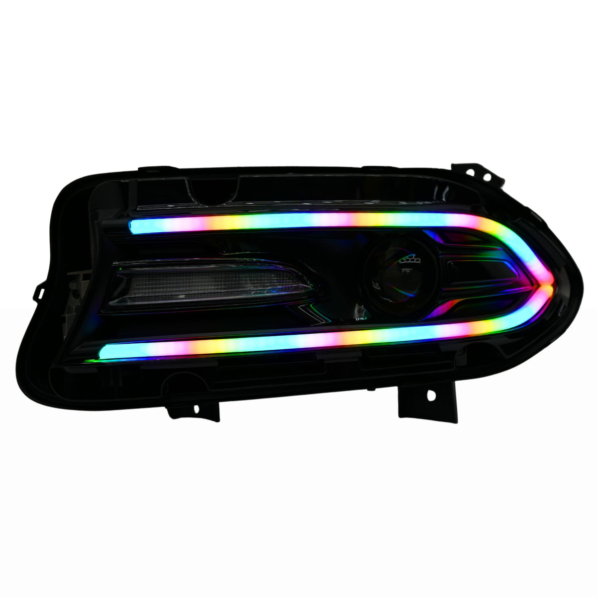 Dodge Charger Flow Series DRL Boards 2.0 | Diffused LED (2015-2023) – Custom Multicolor LED Lighting by RGB Halo Kits