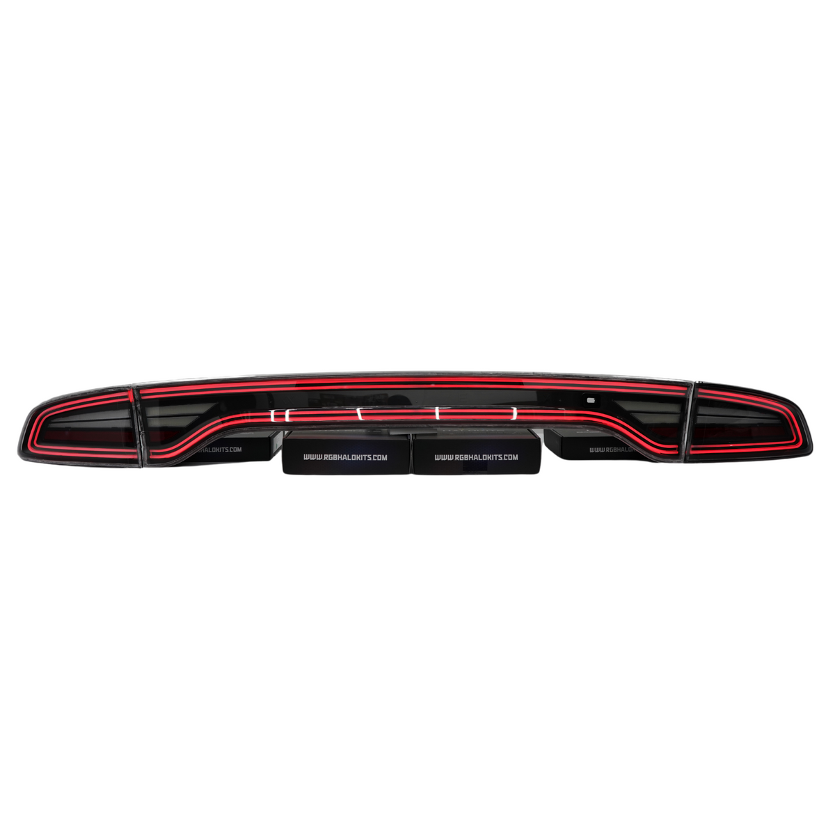 Dodge Charger Multicolor Flow Nova LED Tail Lights (2015-2023) – Custom Multicolor LED Lighting by RGB Halo Kits