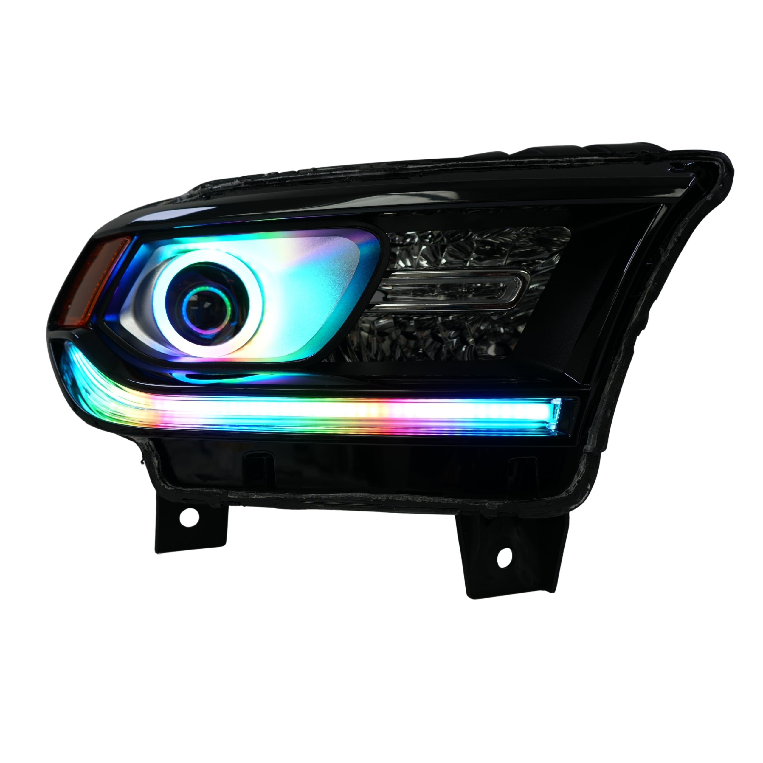 Dodge Durango Multicolor DRL Boards (2014-2020) – Custom Multicolor LED Lighting by RGB Halo Kits