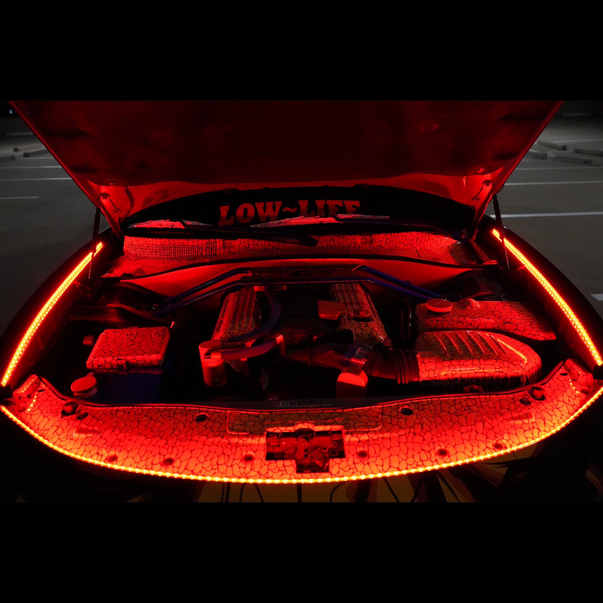 Engine Bay Multicolor Lighting Kit – Custom Multicolor LED Lighting by RGB Halo Kits