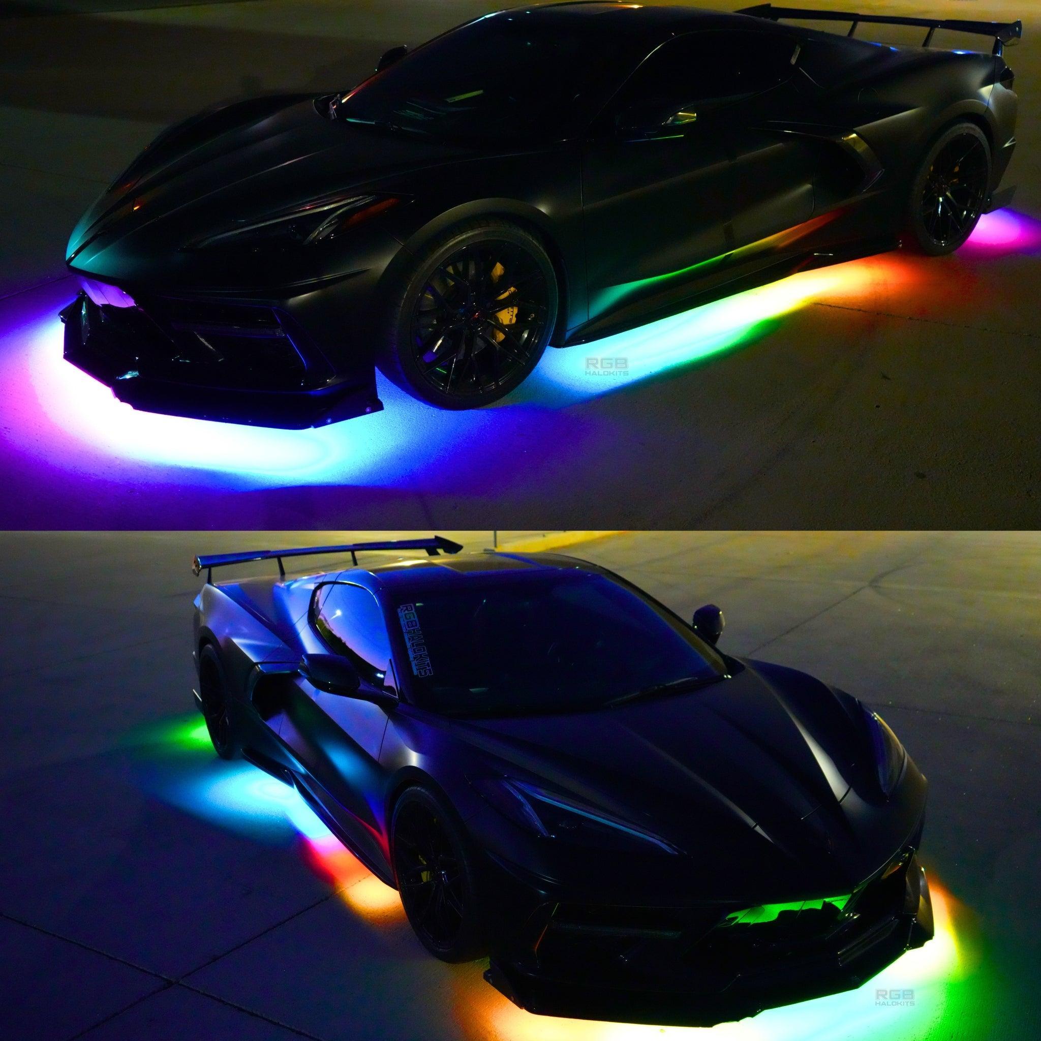 Flow Series LED Underglow Lighting Kit 3.0 | Custom 6pc | Flexible – Custom Multicolor LED Lighting by RGB Halo Kits