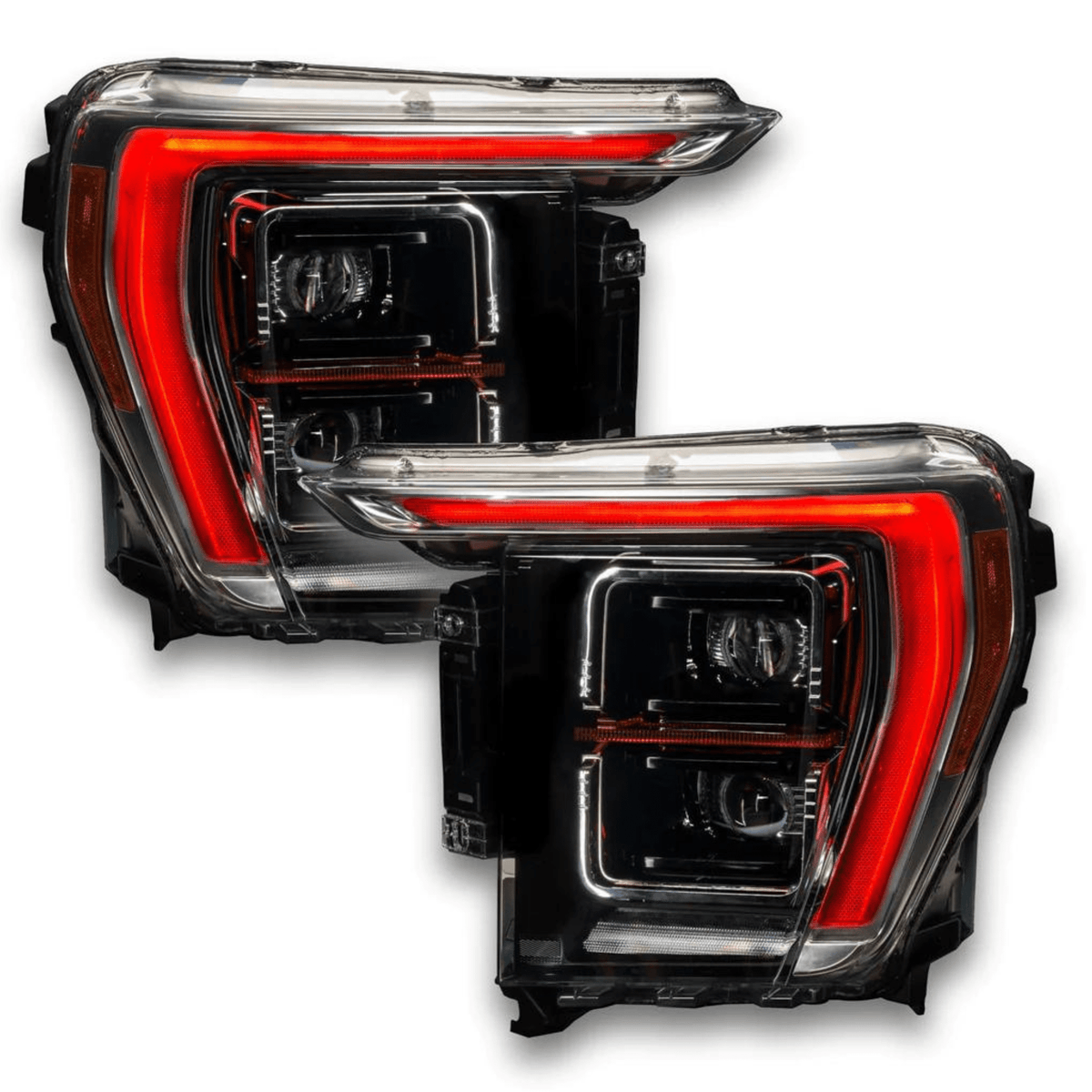 Ford F150 RGBW DRL Boards (2021-2023) – Custom Multicolor LED Lighting by RGB Halo Kits