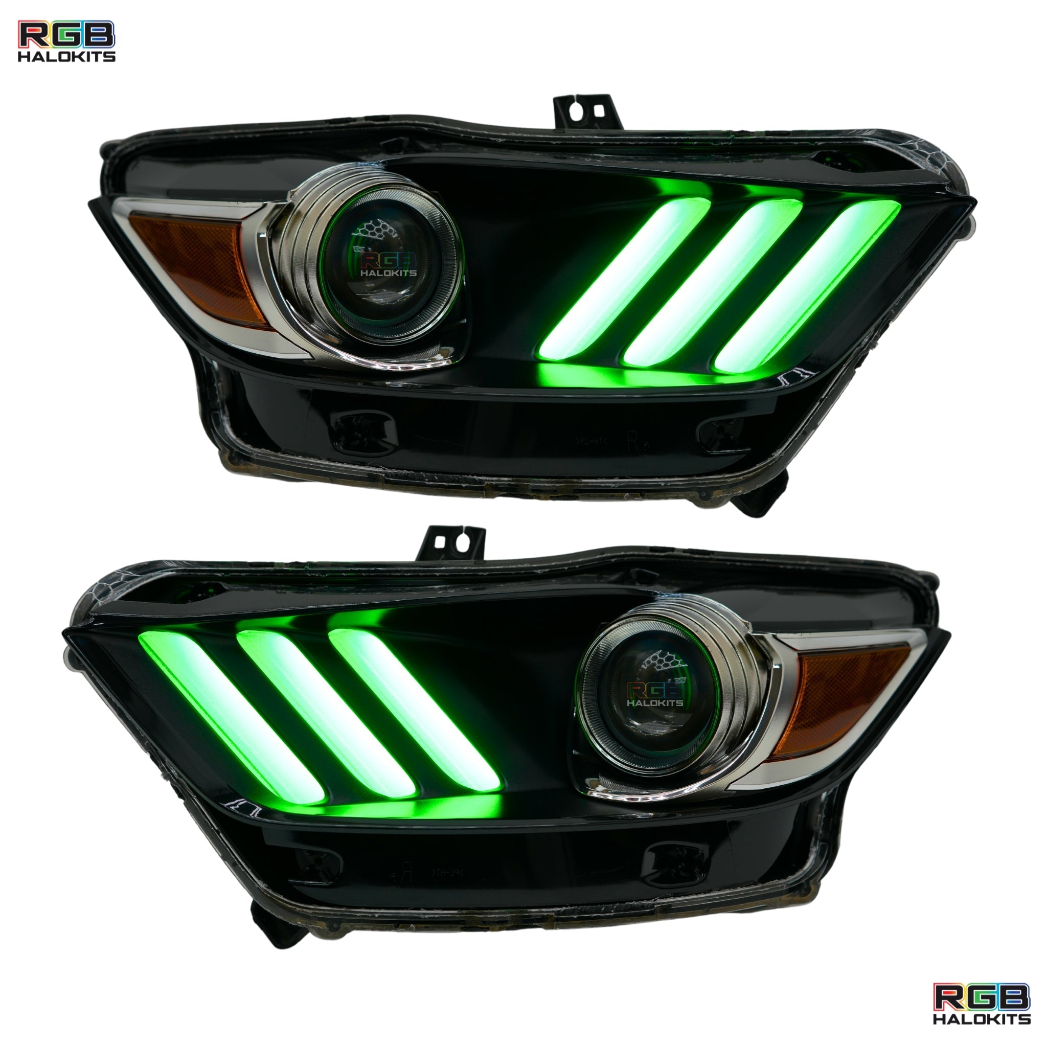 Ford Mustang Multicolor Flow Series DRL Boards (2015-2017) – Custom Multicolor LED Lighting by RGB Halo Kits
