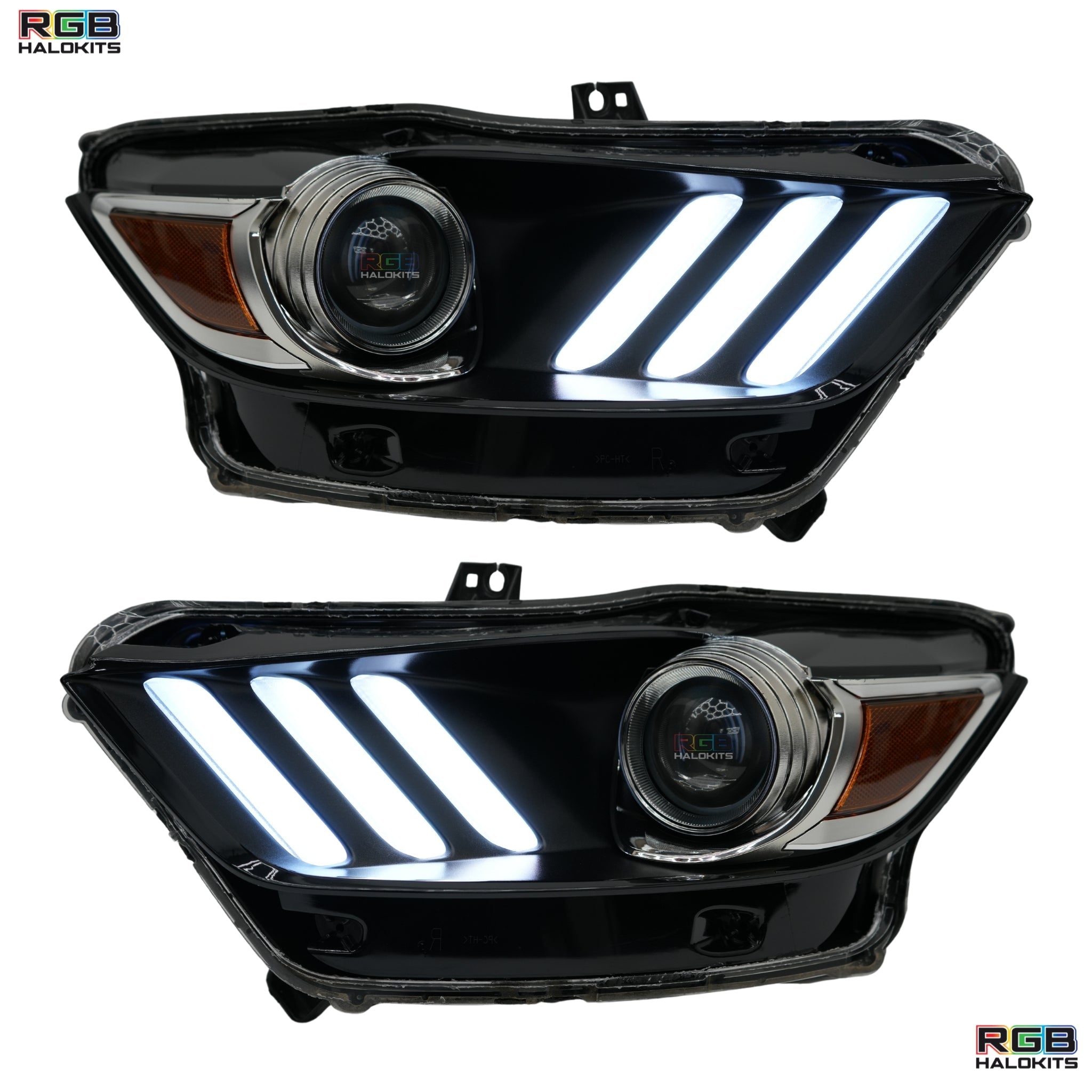 Ford Mustang Multicolor Flow Series DRL Boards (2015-2017) – Custom Multicolor LED Lighting by RGB Halo Kits