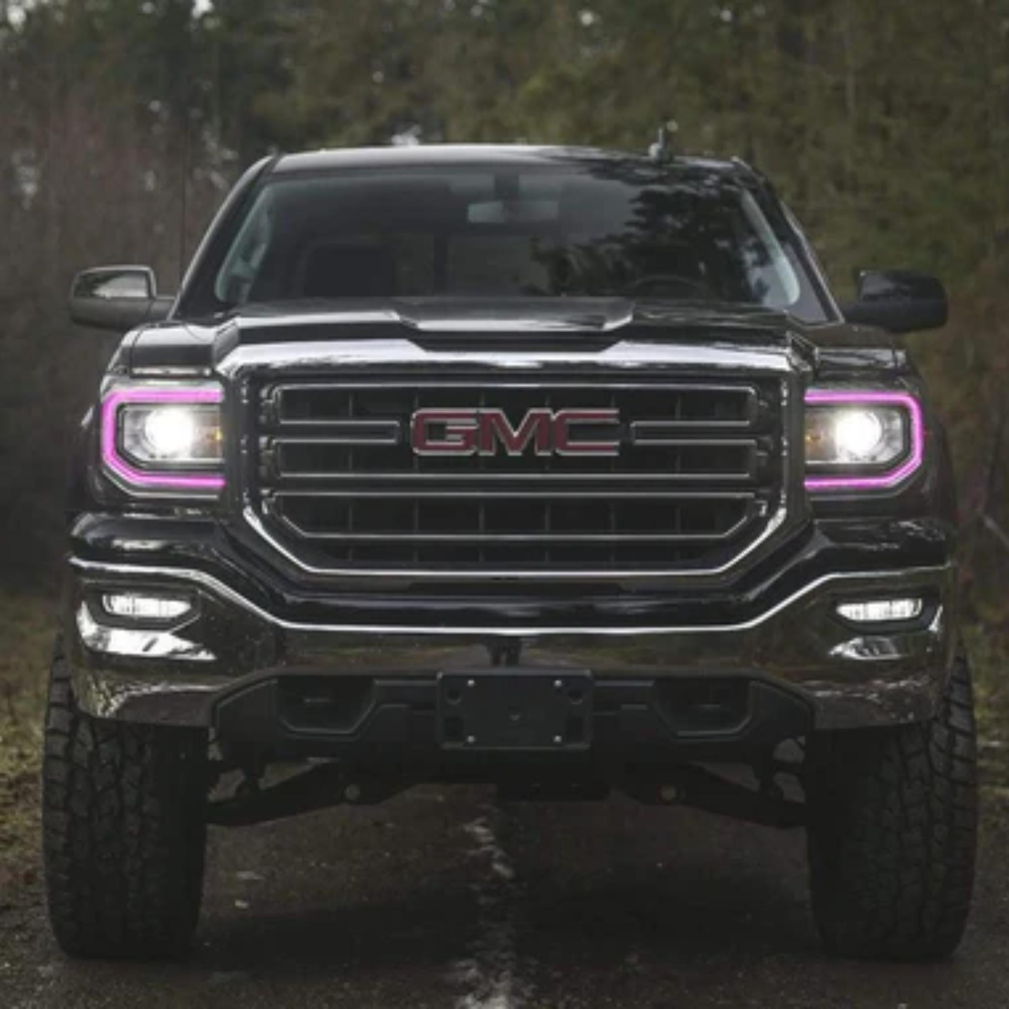 GMC Sierra 1500 Multicolor DRL Boards (2016-2018) – Custom Multicolor LED Lighting by RGB Halo Kits