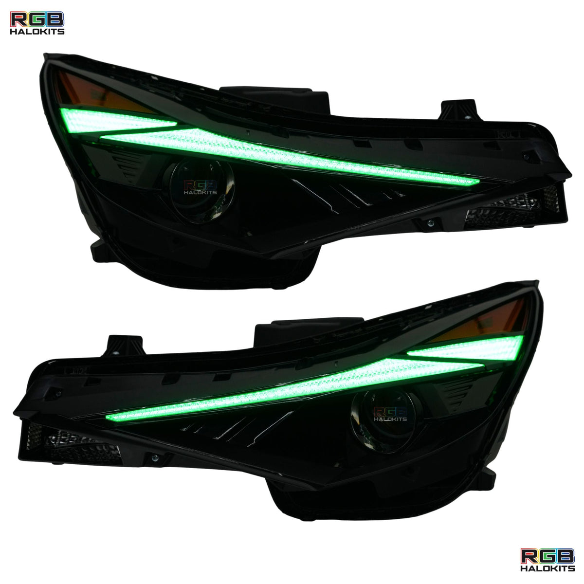 Hyundai Elantra Multicolor Flow Series DRL Boards (2021-2023) – Custom Multicolor LED Lighting by RGB Halo Kits
