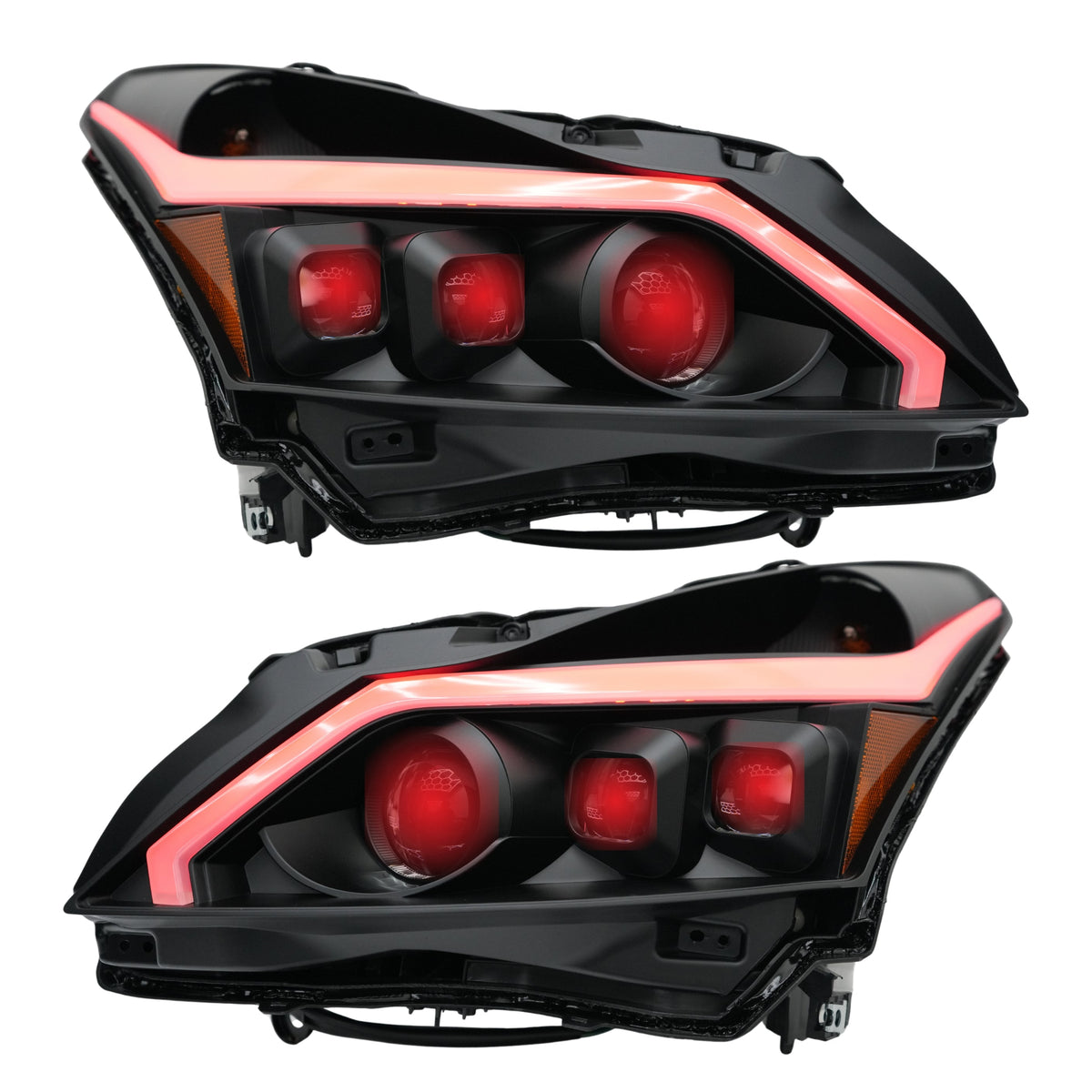 Infiniti G37: Multicolor Flow Series Headlights (2010-2013)