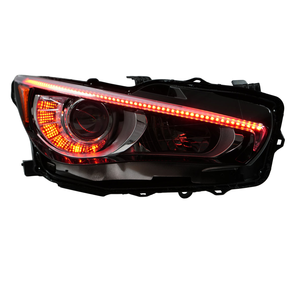 Infiniti Q50 Multicolor Flow DRL Boards (2014-2024) – Custom Multicolor LED Lighting by RGB Halo Kits