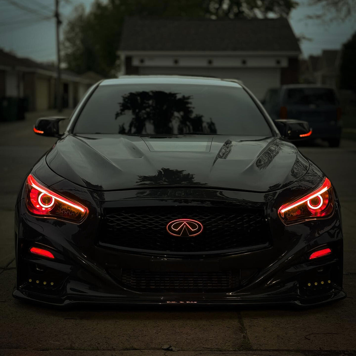 Infiniti Q50 Multicolor Flow DRL Boards (2014-2024) – Custom Multicolor LED Lighting by RGB Halo Kits