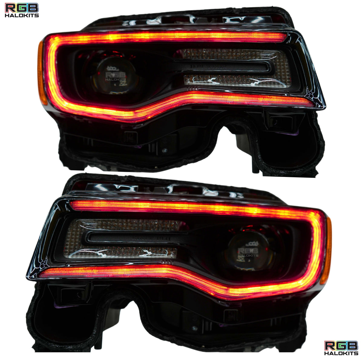Jeep Grand Cherokee Multicolor DRL Boards (2014-2021) – Custom Multicolor LED Lighting by RGB Halo Kits