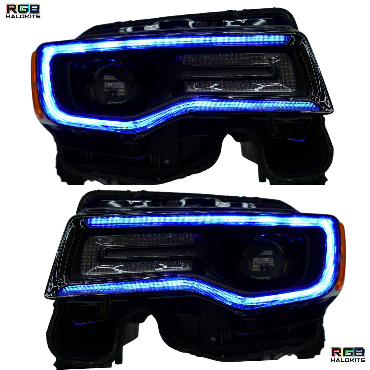 Jeep Grand Cherokee Multicolor DRL Boards (2014-2021) – Custom Multicolor LED Lighting by RGB Halo Kits