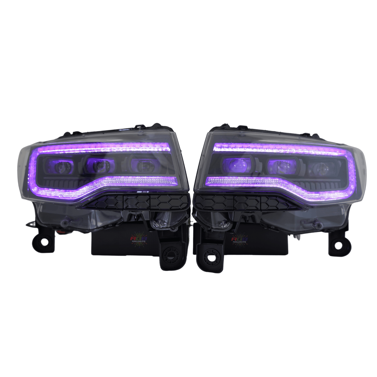 Jeep Grand Cherokee / Trackhawk: Multicolor Flow Series Headlights (2014-2021) | XB Morimoto – Custom Multicolor LED Lighting by RGB Halo Kits