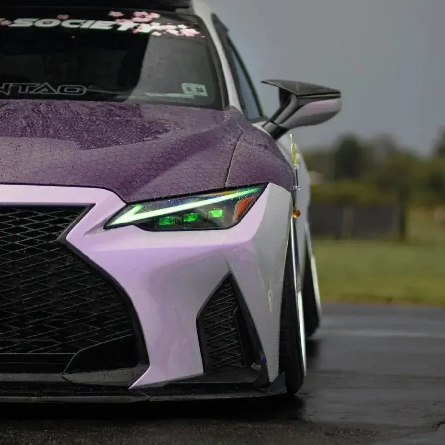Lexus IS Multicolor Flow Series DRL Boards (2021-2024) – Custom Multicolor LED Lighting by RGB Halo Kits