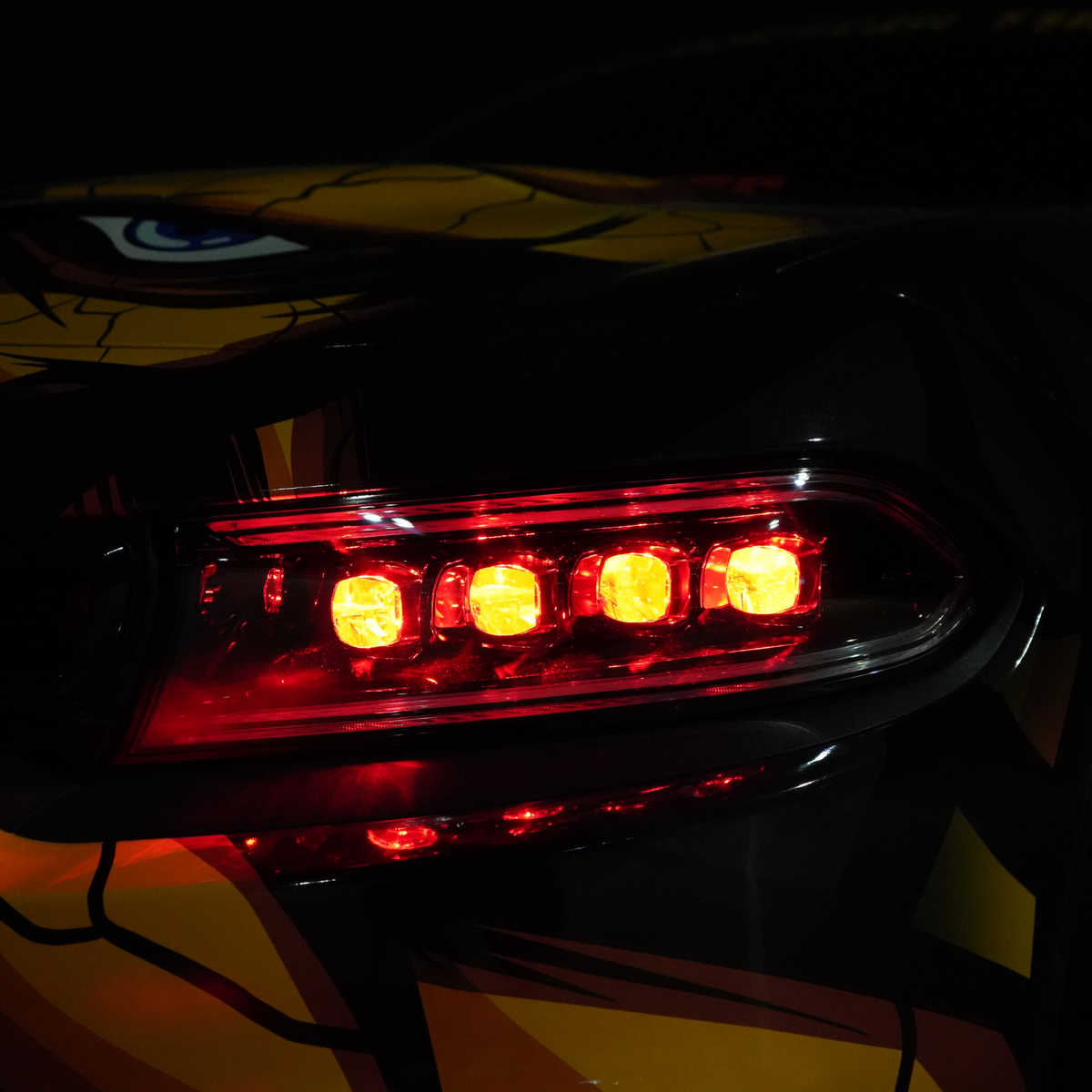 Multicolor Demon Eyes | Dual Intensity RGBW – Custom Multicolor LED Lighting by RGB Halo Kits