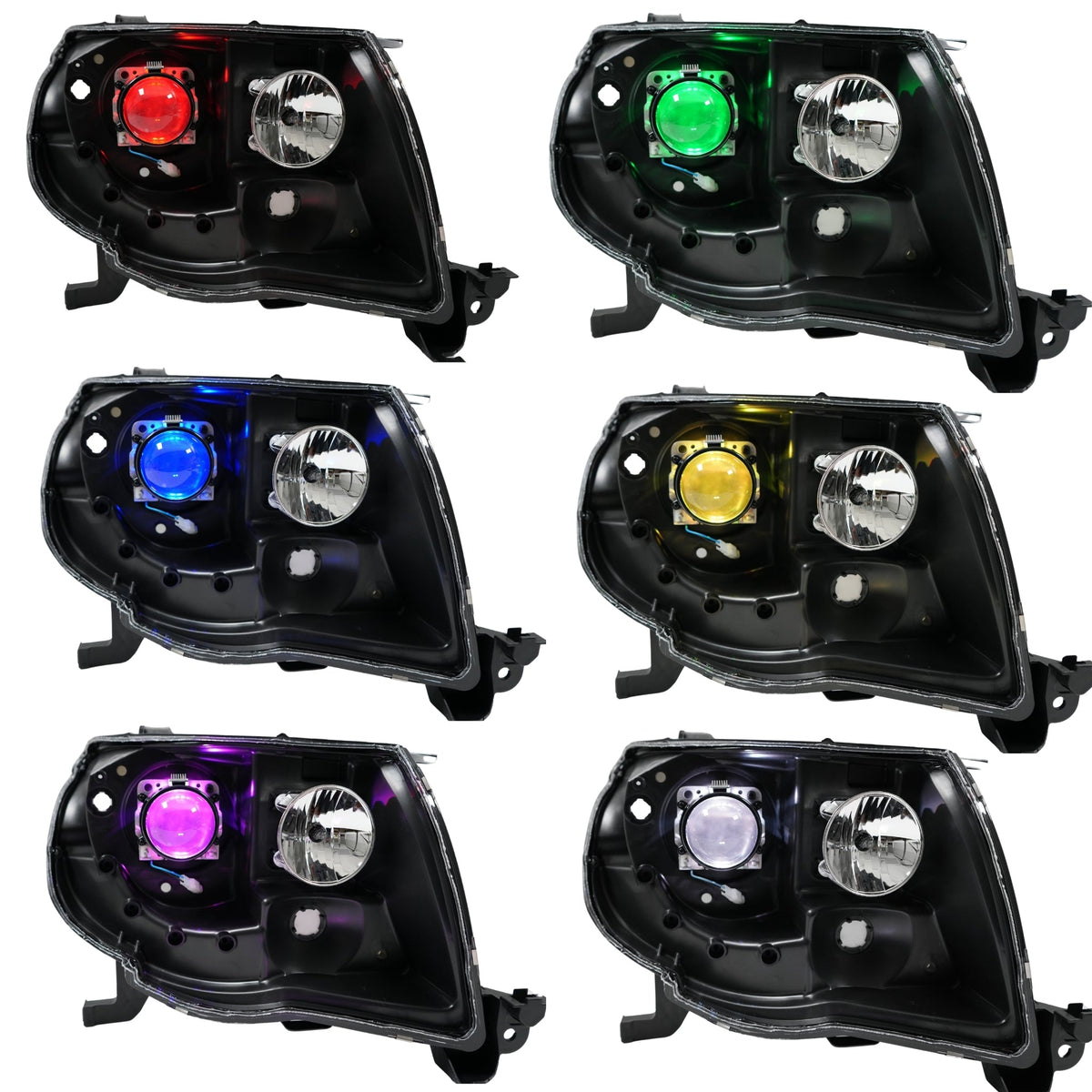 Multicolor Demon Eyes | Dual Intensity RGBW – Custom Multicolor LED Lighting by RGB Halo Kits