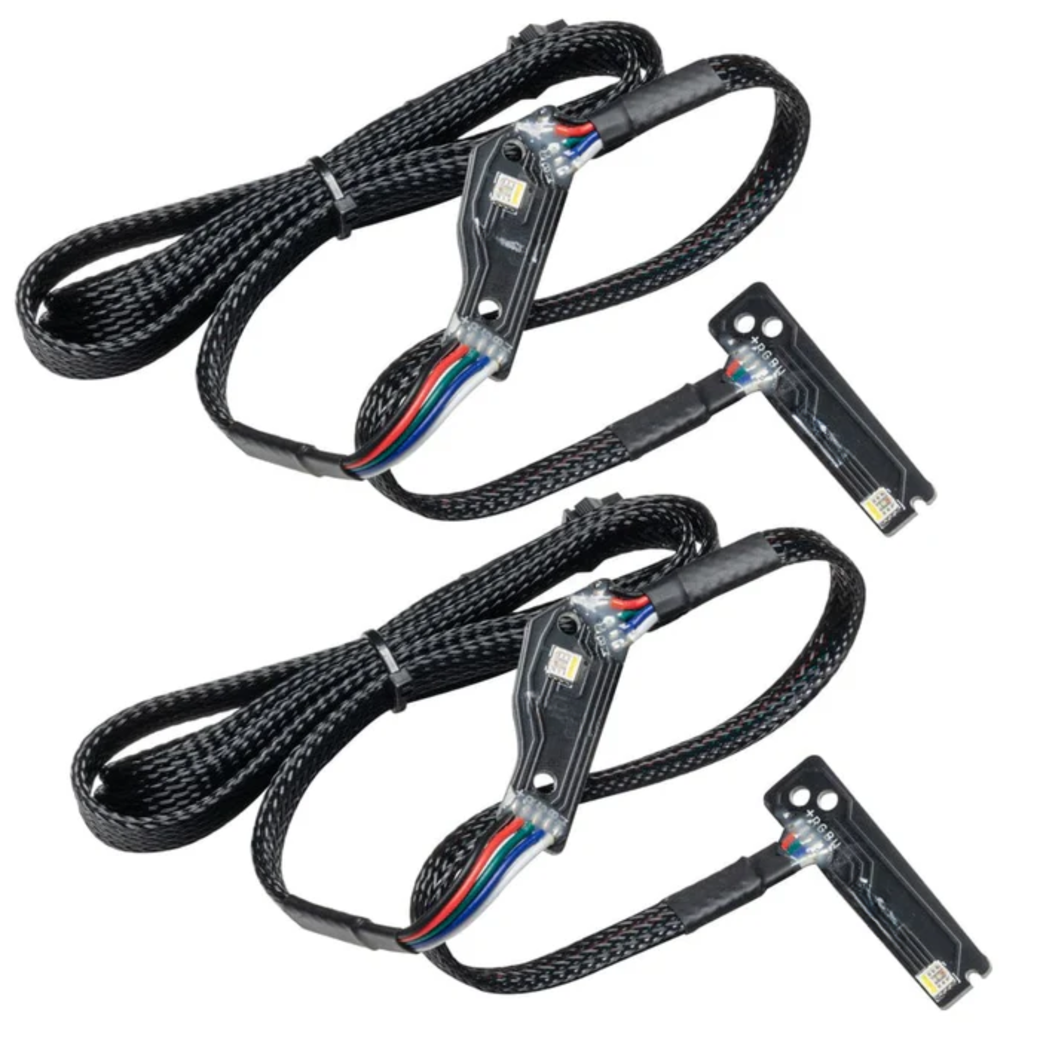 Nissan GTR RGBW DRL Boards (2015-2024) – Custom Multicolor LED Lighting by RGB Halo Kits