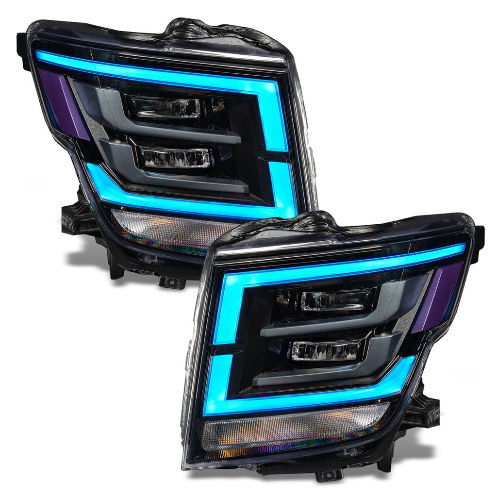 Nissan Titan Multicolor RGBW DRL Boards (2021-2022) – Custom Multicolor LED Lighting by RGB Halo Kits