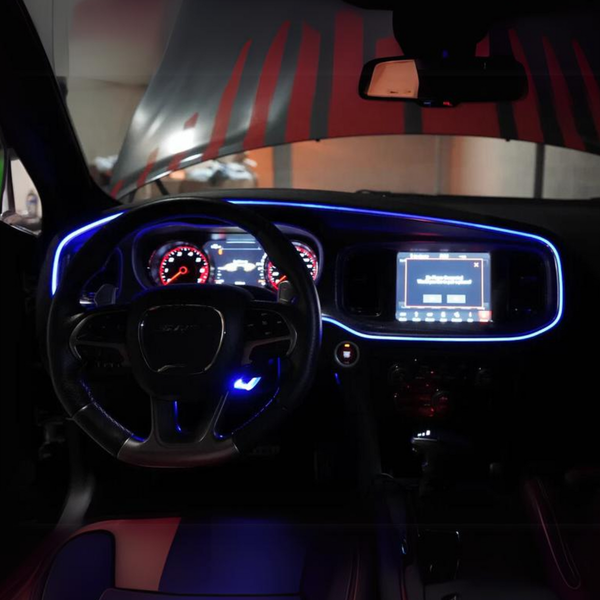 RGBW Fiber Optic Interior Ambient Lighting Kit 2.0 (6pc) – Custom Multicolor LED Lighting by RGB Halo Kits