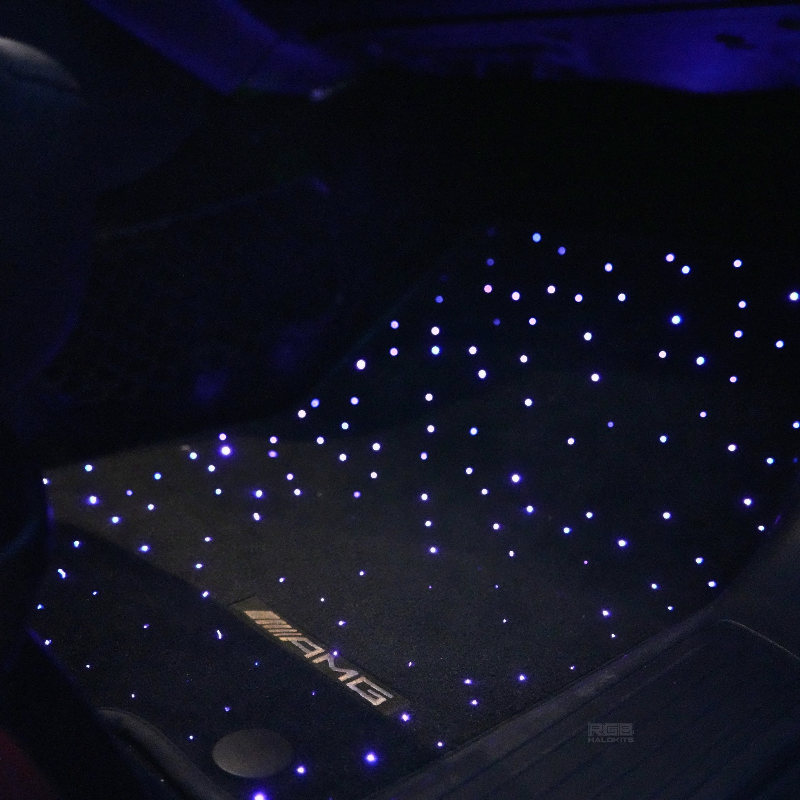 RGBW Multicolor Star Light Floor Mat Kit – Custom Multicolor LED Lighting by RGB Halo Kits