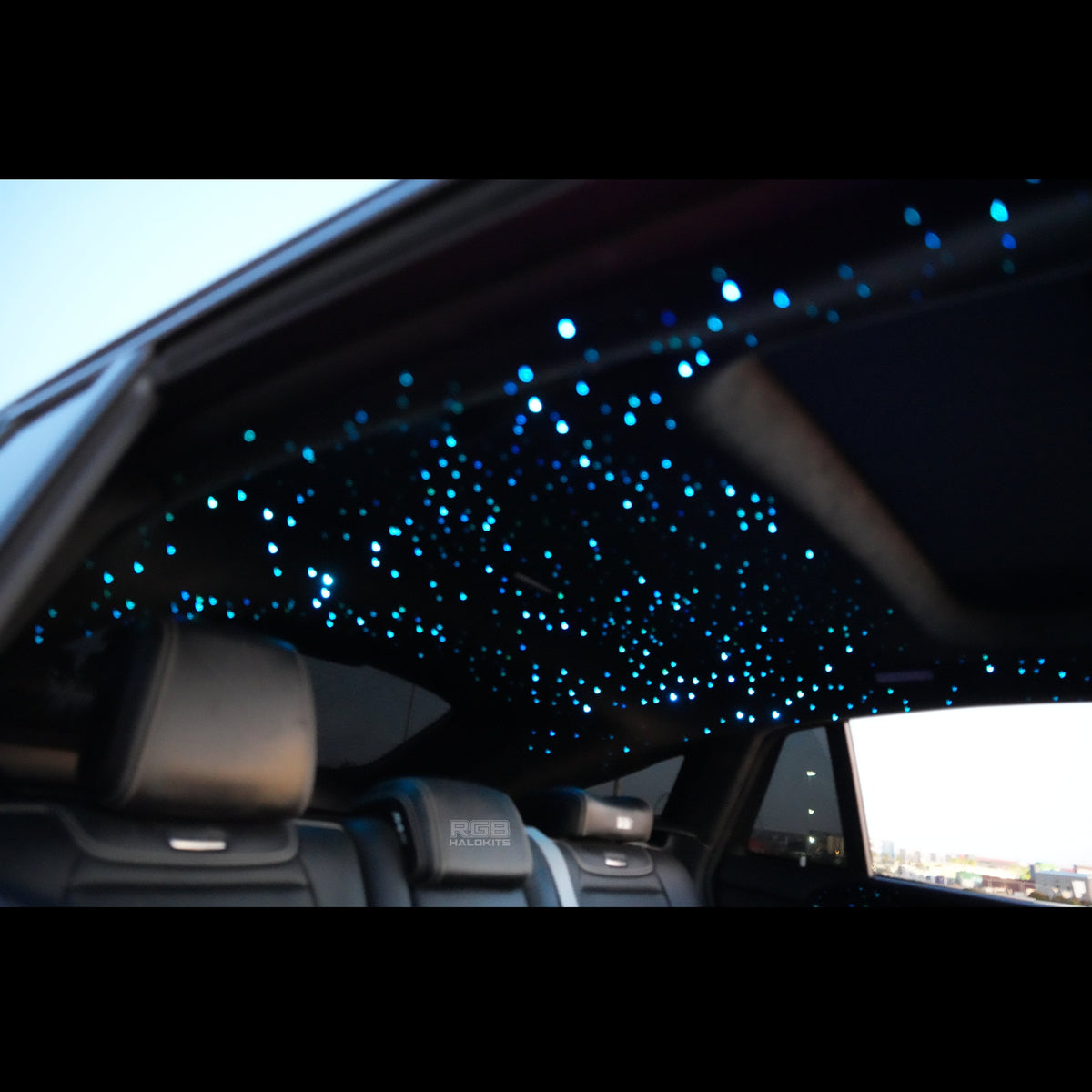 RGBW Twinkle Starlight Headliner Kit – 650 or 1,000 Stars – Custom Multicolor LED Lighting by RGB Halo Kits