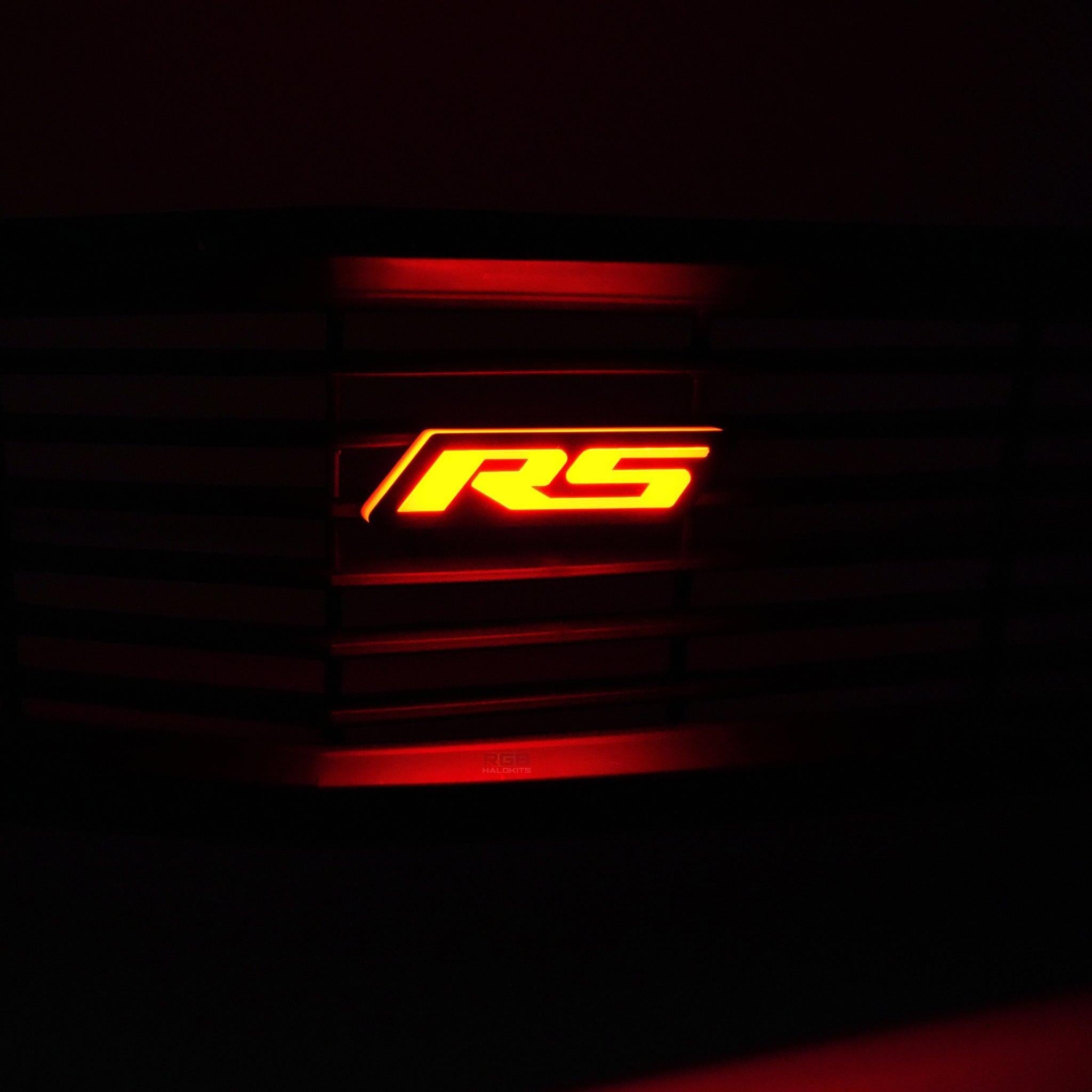 RS LED Emblem Badge: (Multicolor Flow) – Custom Multicolor LED Lighting by RGB Halo Kits