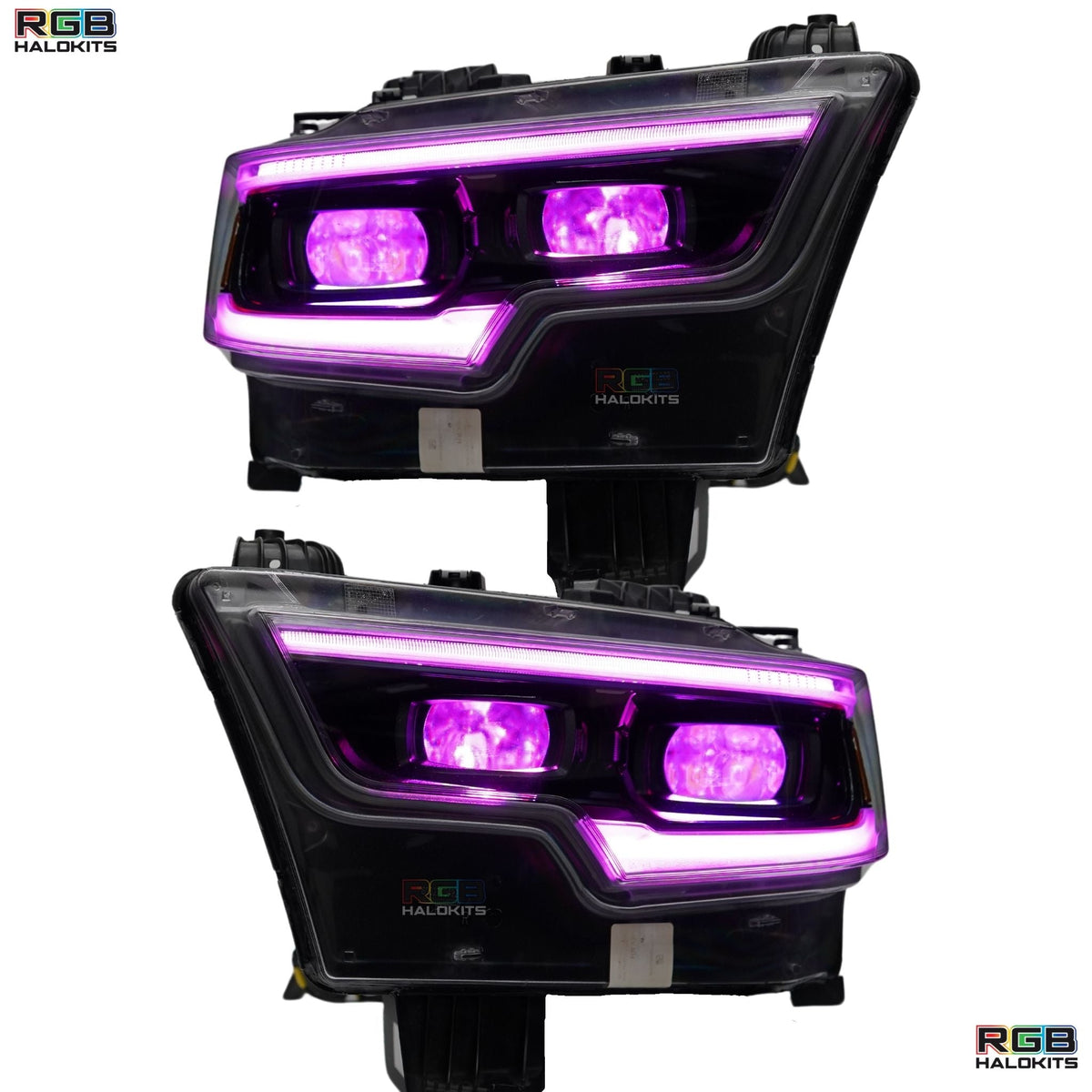 Ram 1500 / TRX RGBW DRL Boards (2019-2024) – Custom Multicolor LED Lighting by RGB Halo Kits
